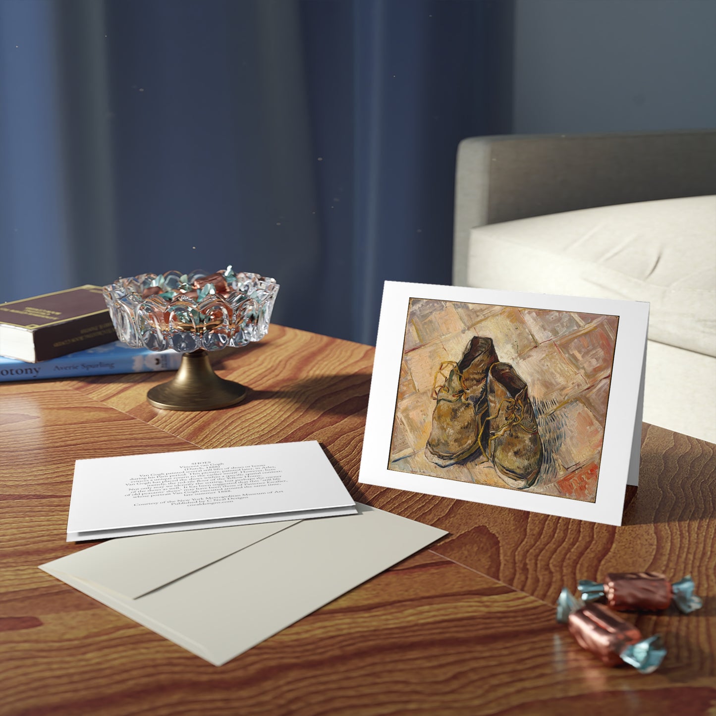 SHOES, Vincent van Gogh Greeting Cards (8, 16, and 24 pcs)