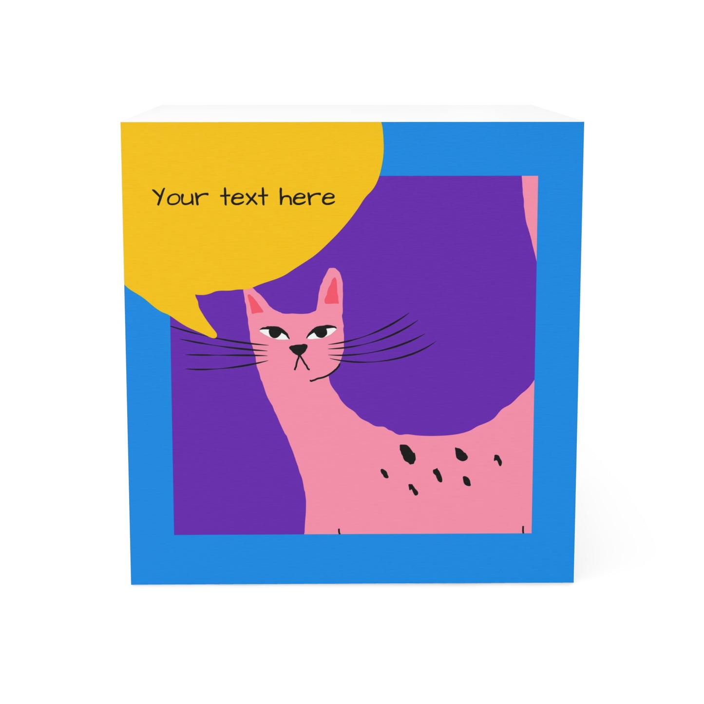 POST-IT! PERSONALIZED NOTE CUBE