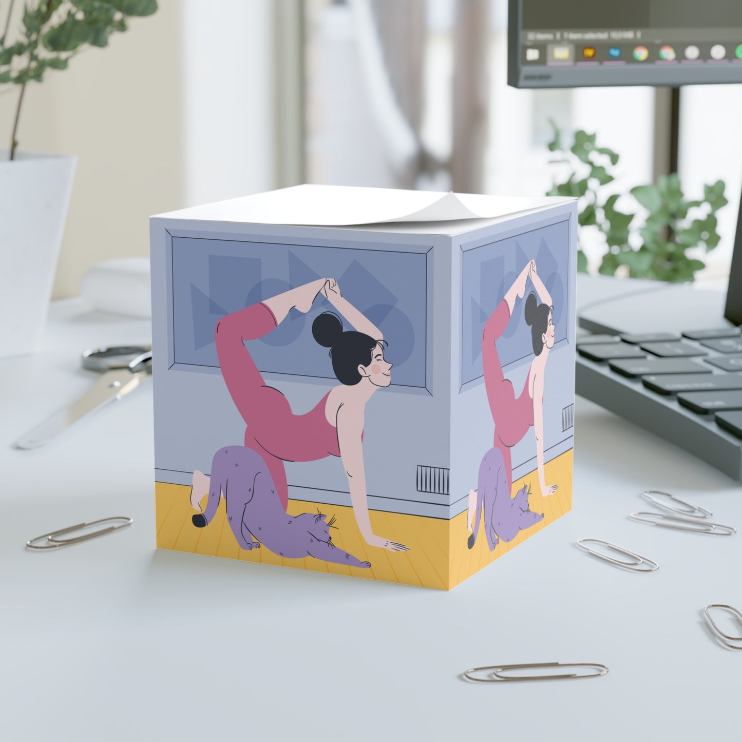 POST IT! YOGA CAT