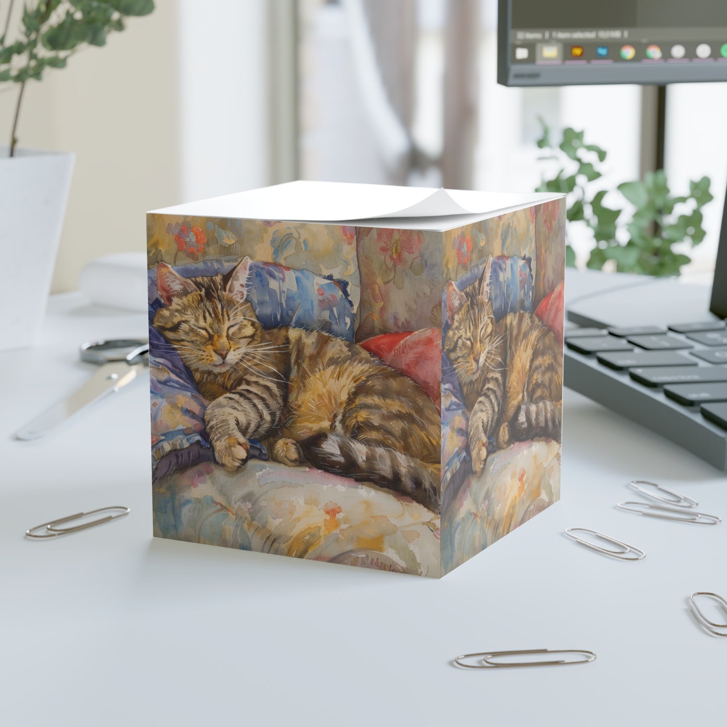 POST IT! BROWN TABBIES ARE THE BEST