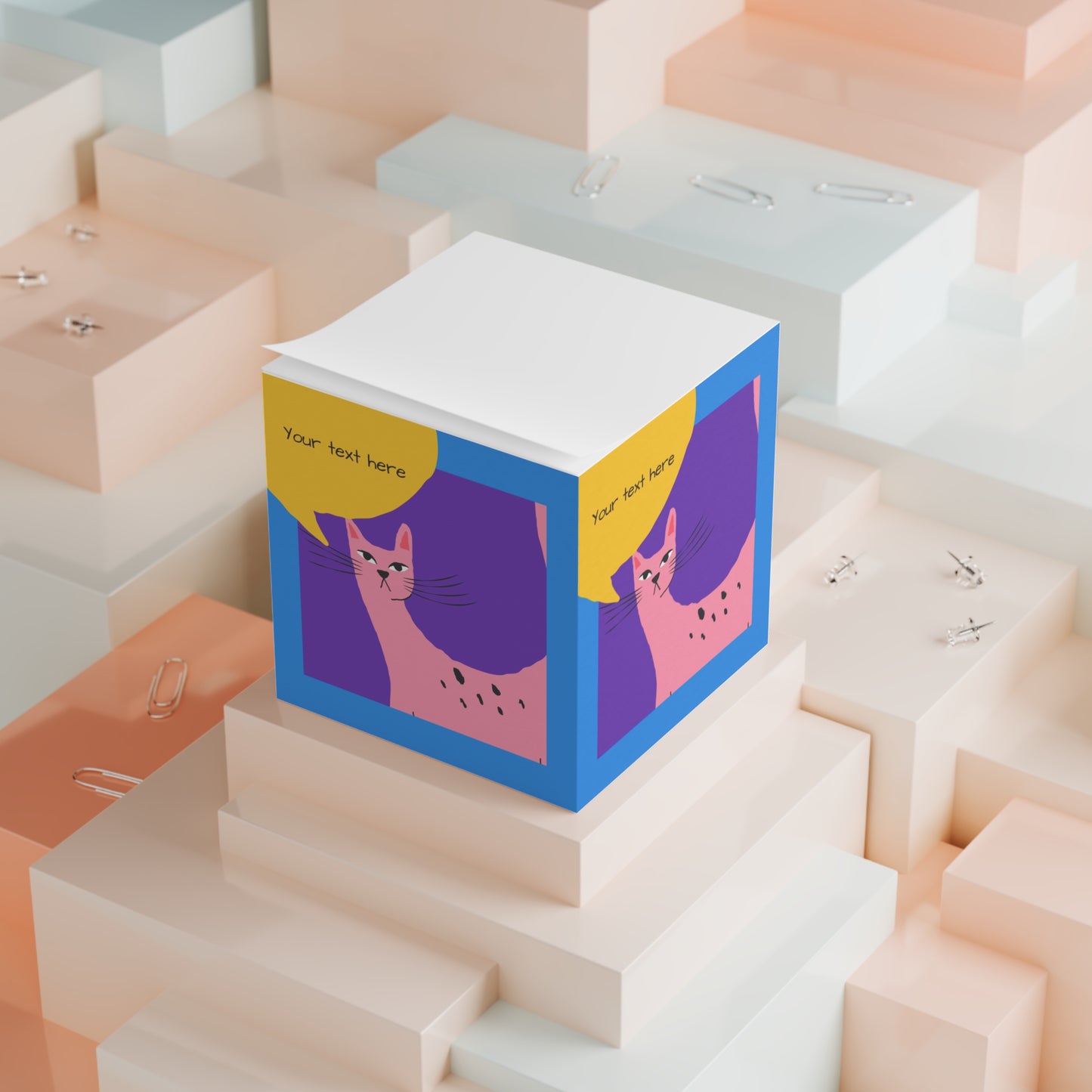 POST-IT! PERSONALIZED NOTE CUBE