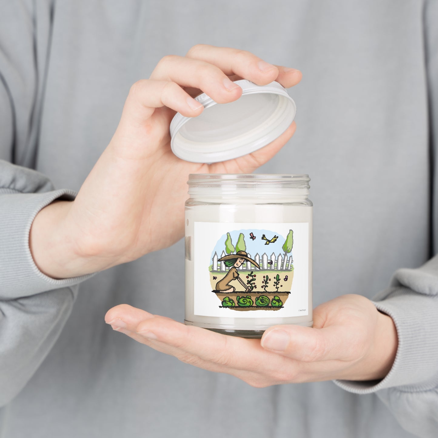 HAPPY GARDEN Scented Candles, 9oz