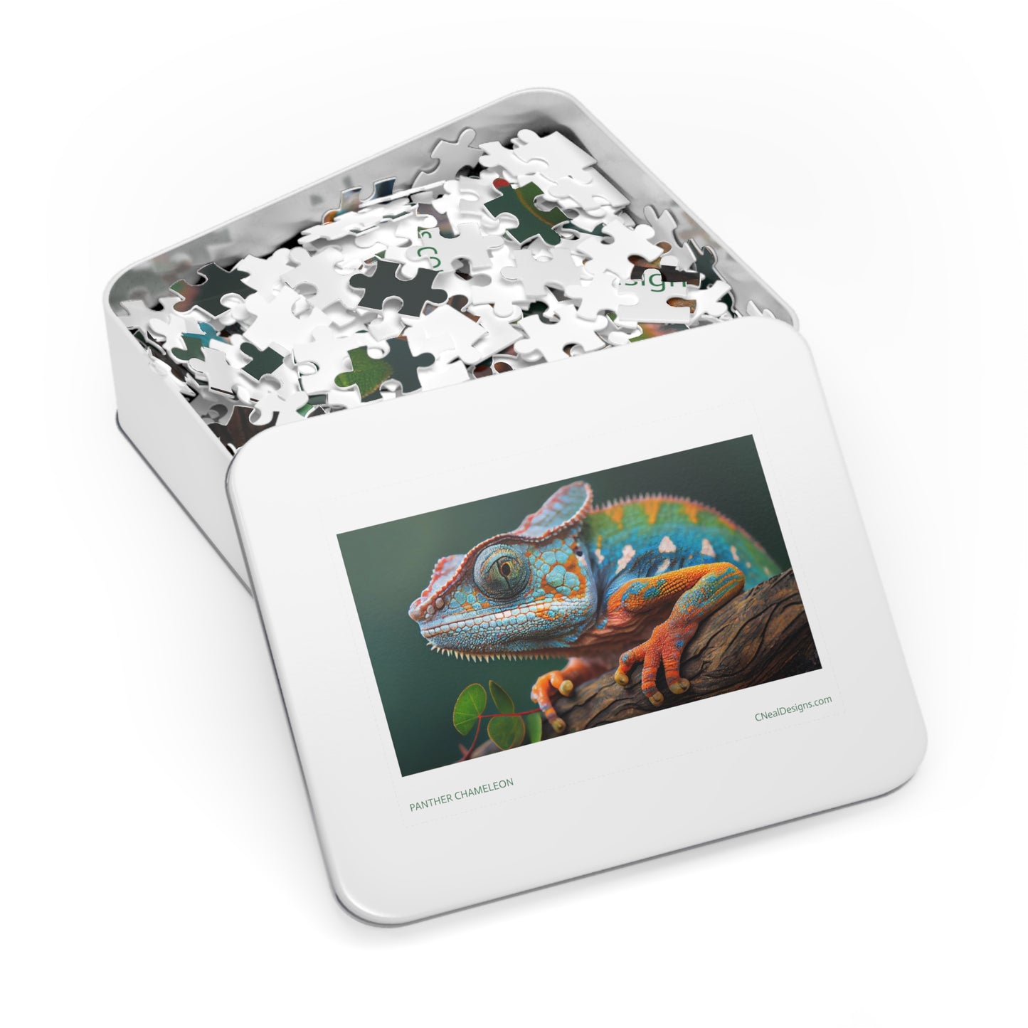 PANTHER CHAMELEON Jigsaw Puzzle (30, 110, 252, 500,1000-Piece)