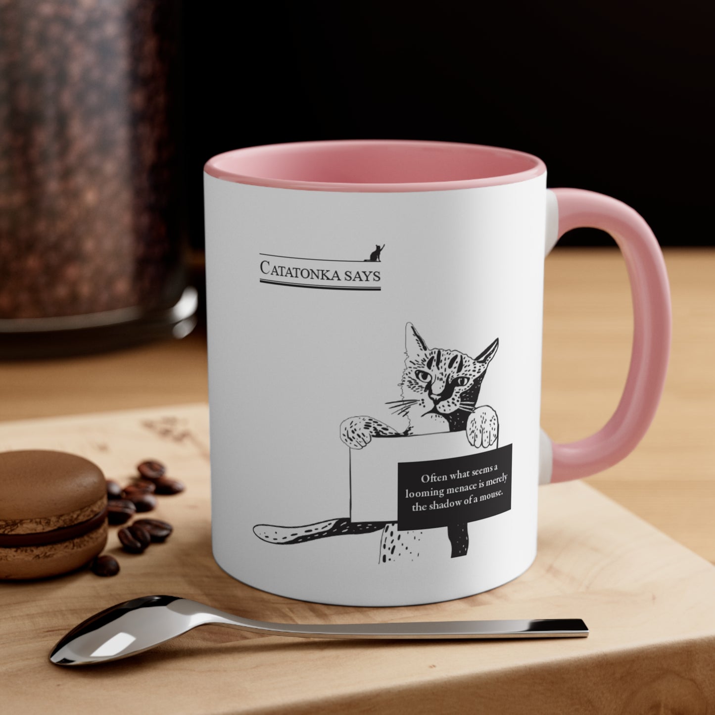 Catatonka Mouse Mug, Red 11oz