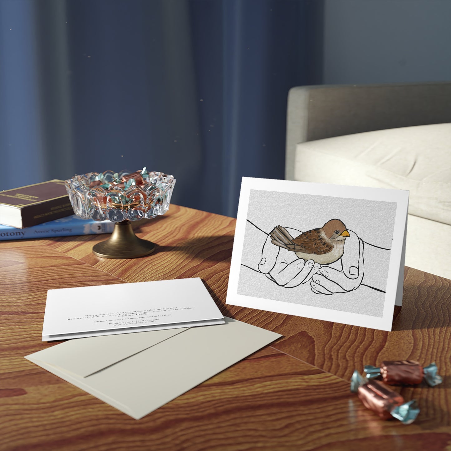 SPARROW Greeting Cards