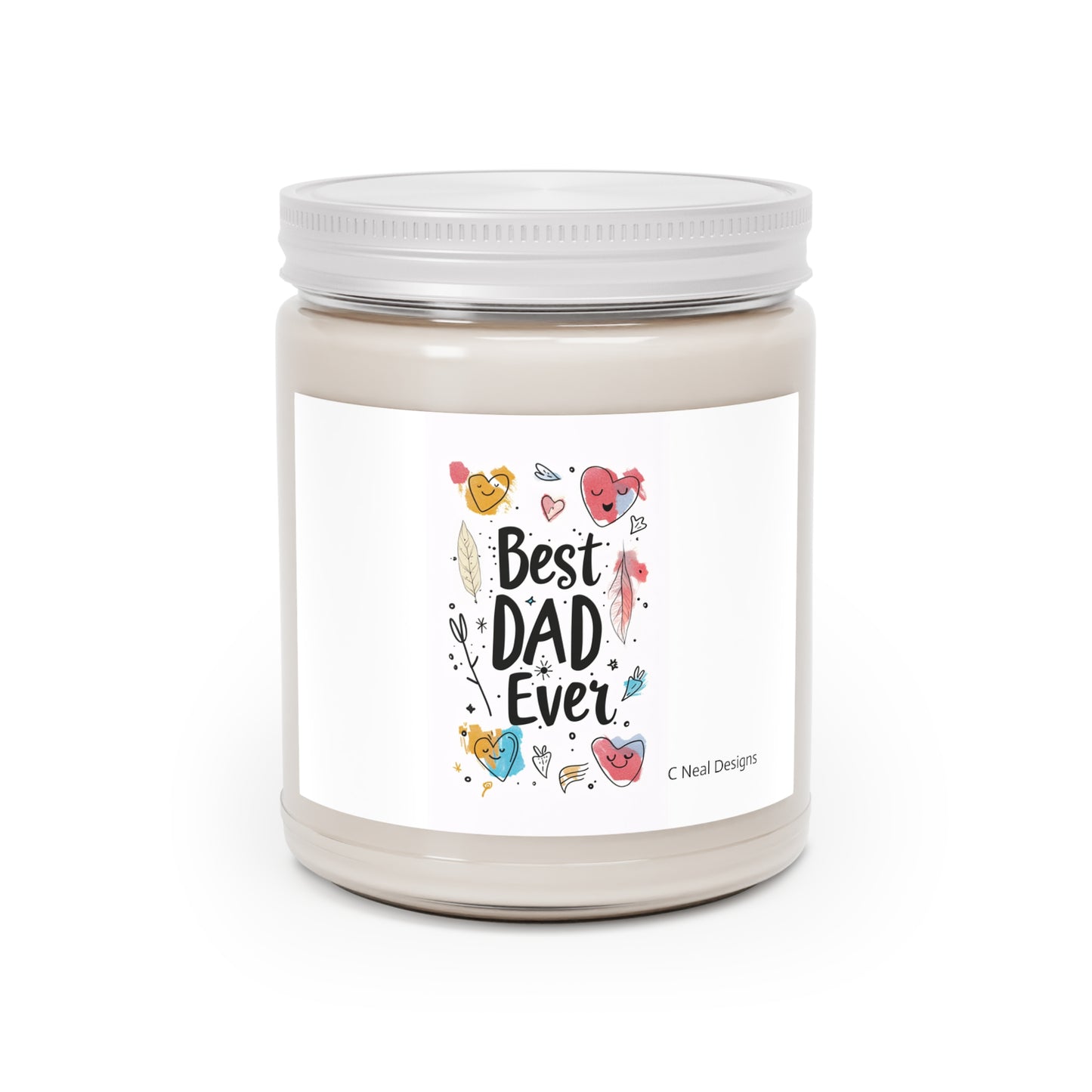 BEST DAD EVER Scented Candles, 9oz