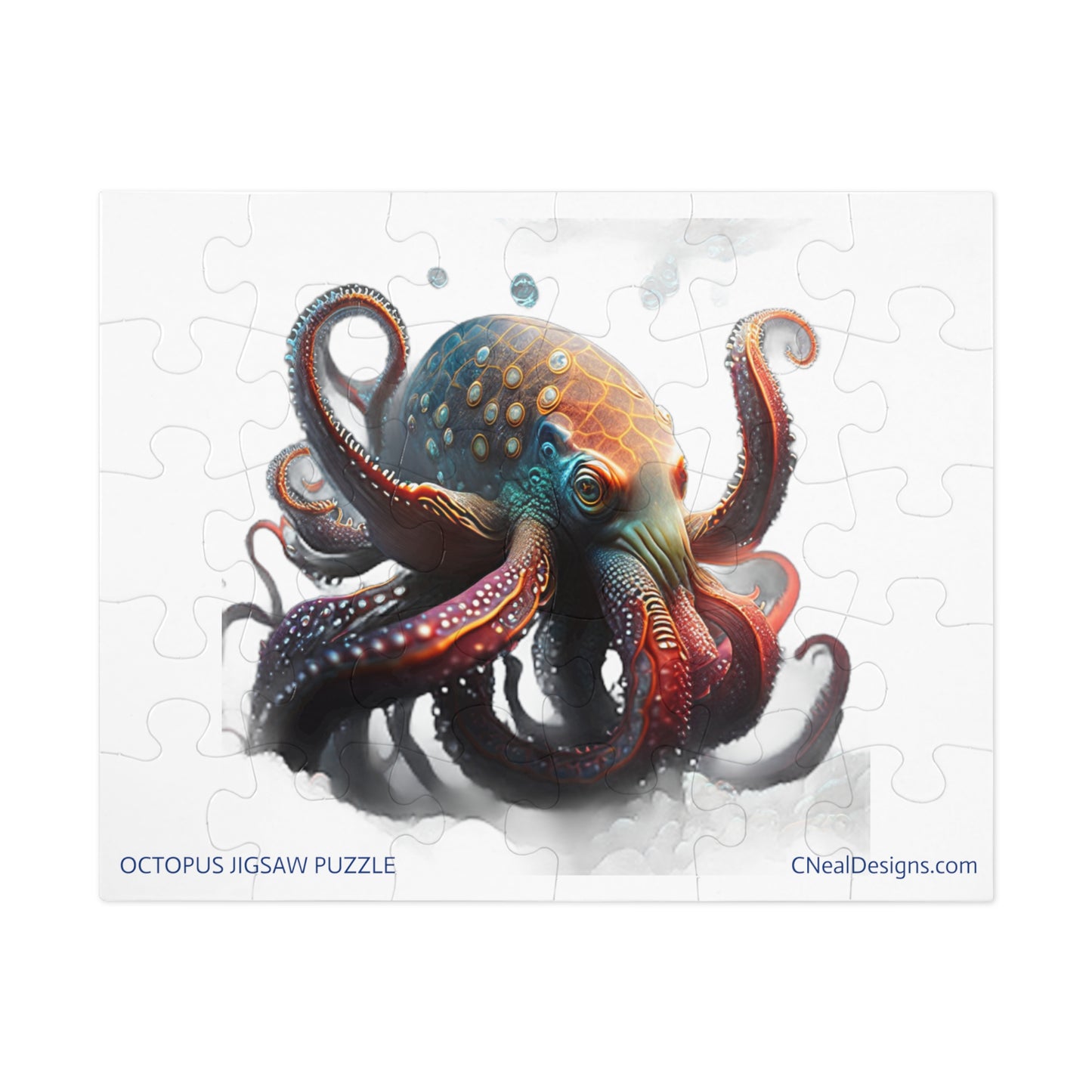 OCTOPUS JIGSAW PUZZLE (30, 110, 252, 500,1000-Piece)