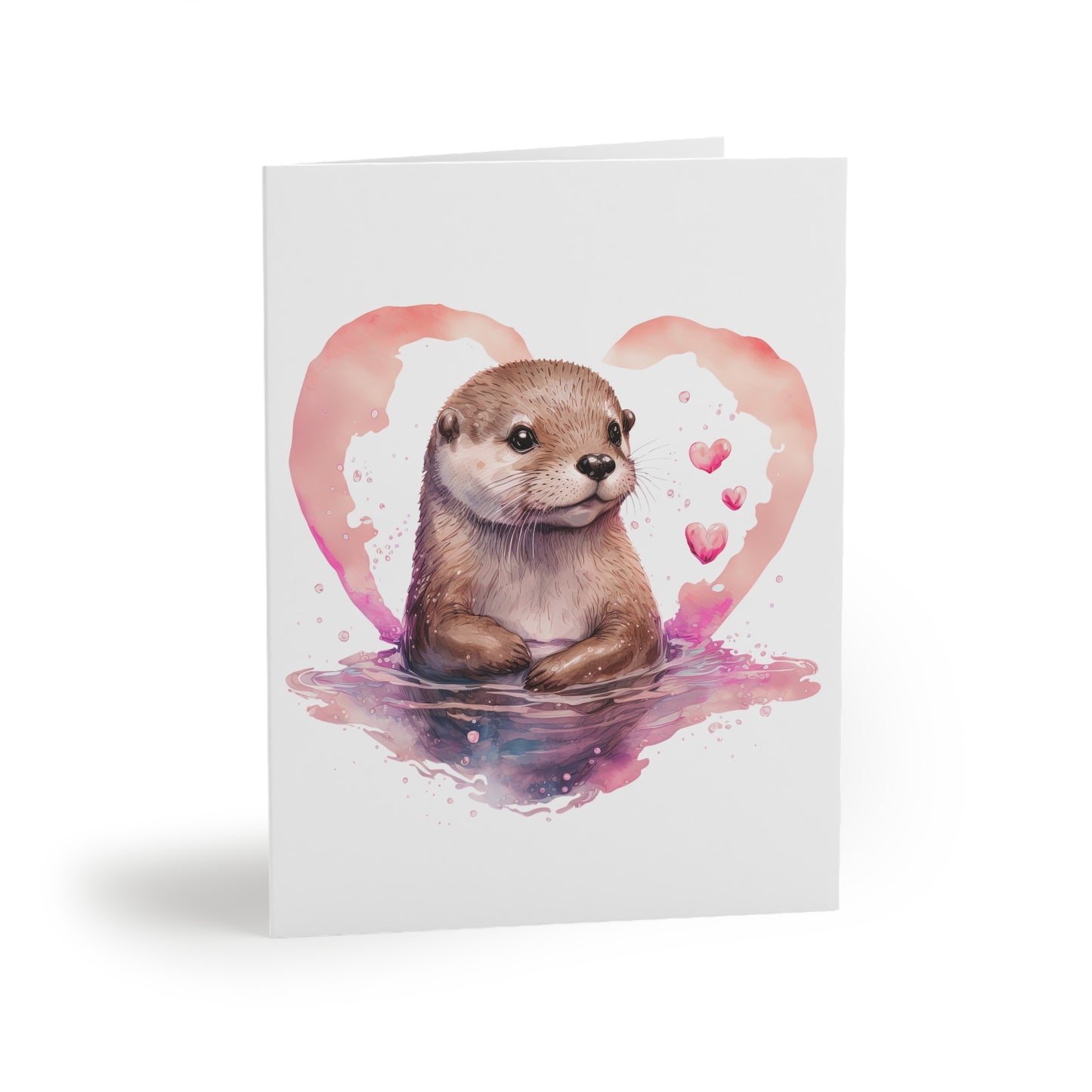 SEA OTTER Greeting cards (8, 16, and 24 pcs)