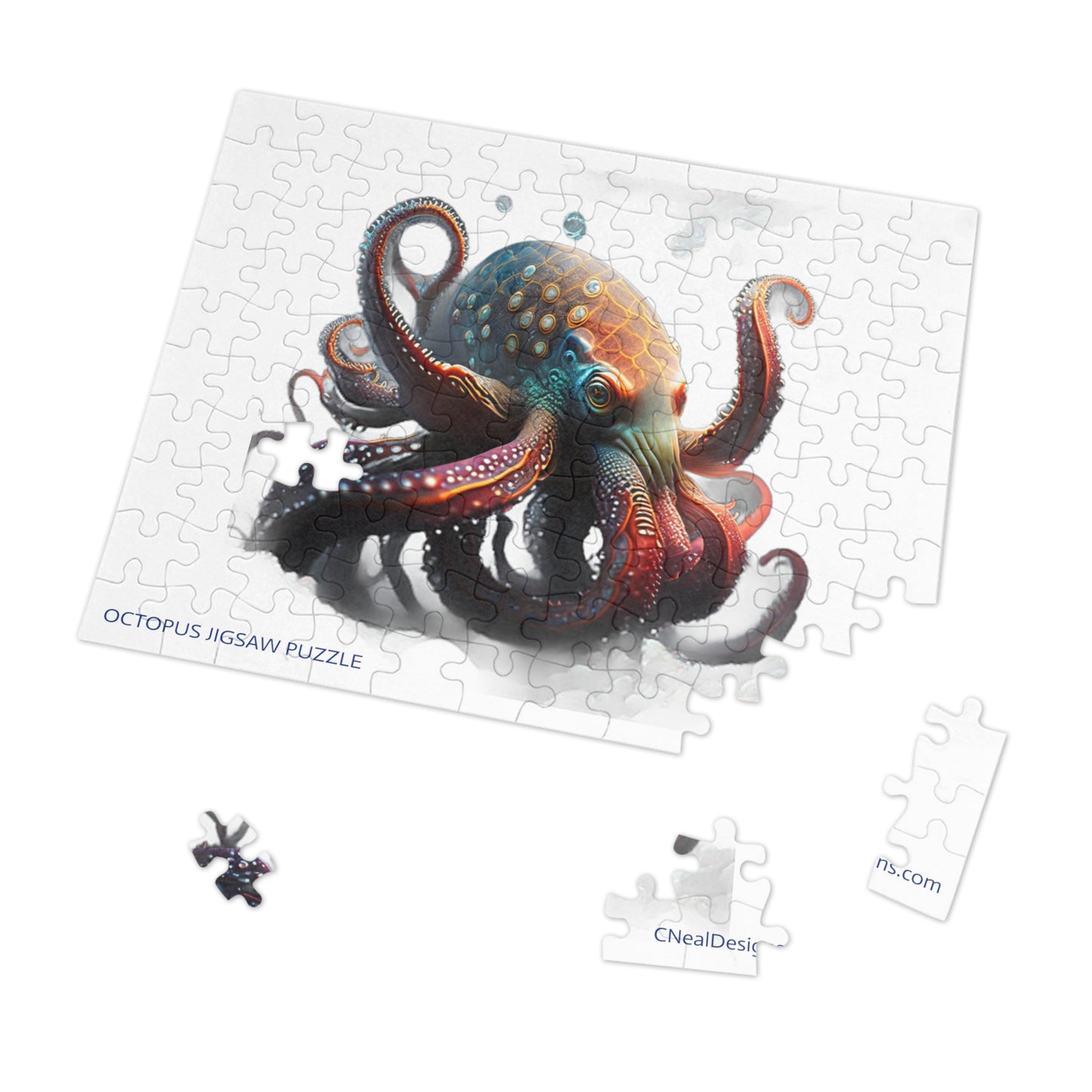 OCTOPUS JIGSAW PUZZLE (30, 110, 252, 500,1000-Piece)