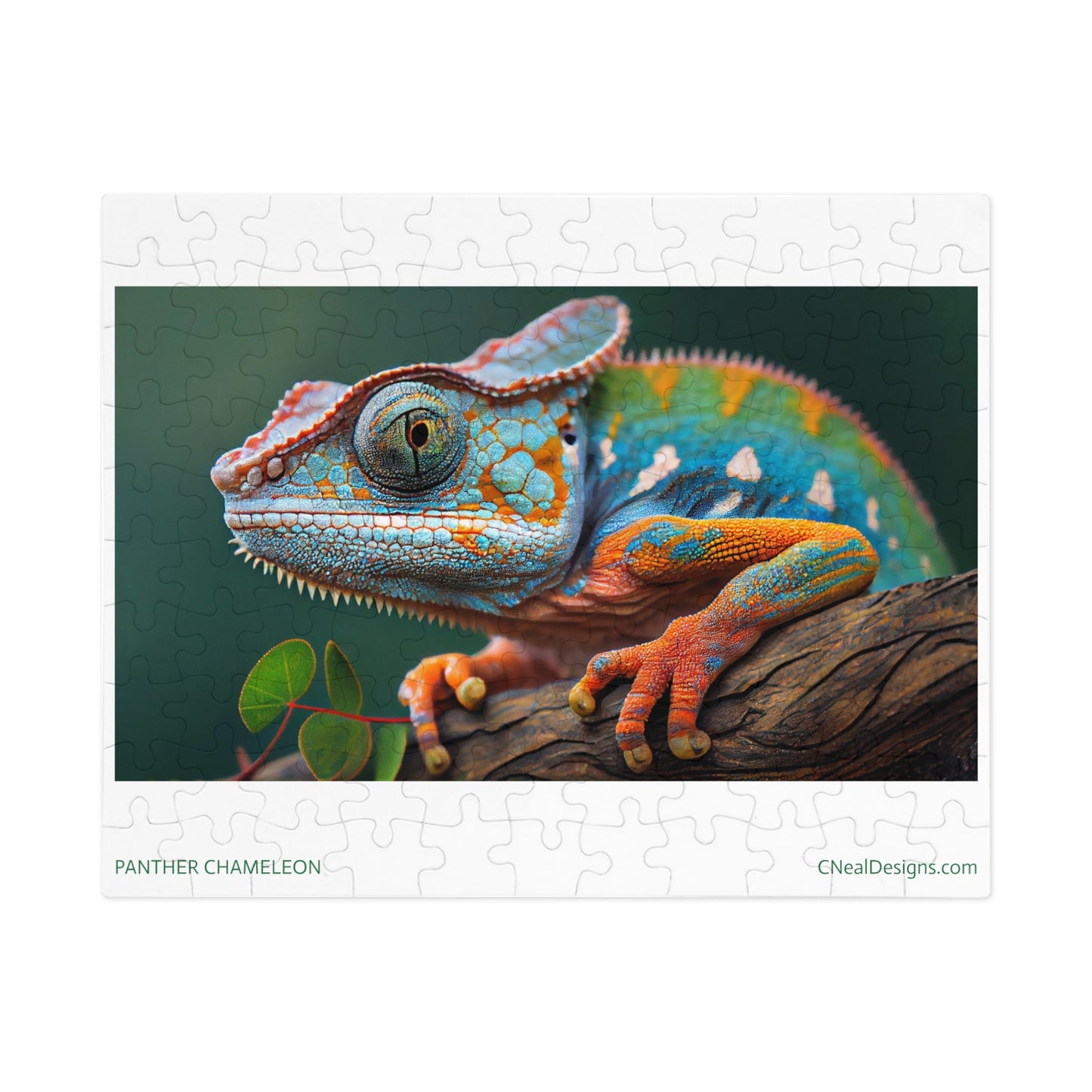 PANTHER CHAMELEON Jigsaw Puzzle (30, 110, 252, 500,1000-Piece)