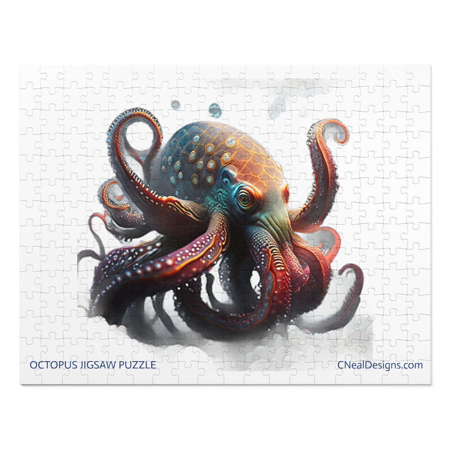 OCTOPUS JIGSAW PUZZLE (30, 110, 252, 500,1000-Piece)