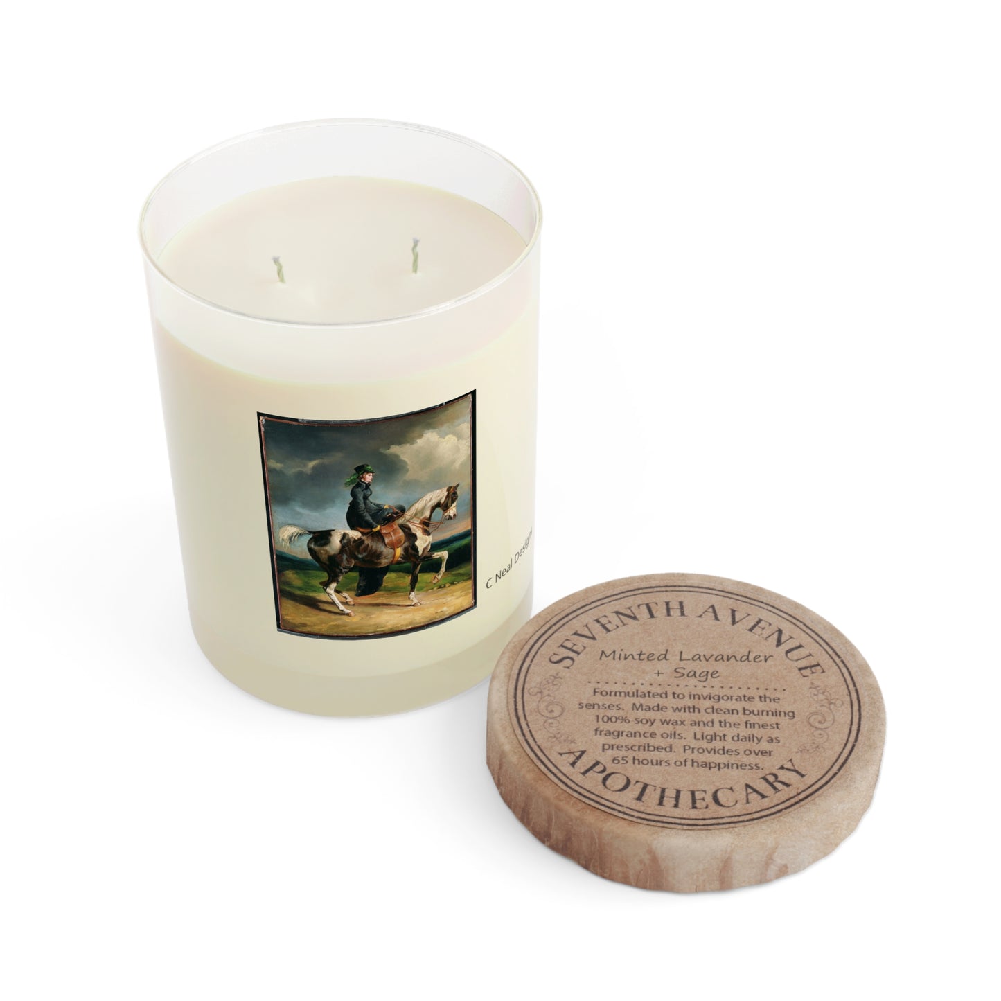 HORSEWOMAN Scented Candle - Full Glass, 11oz