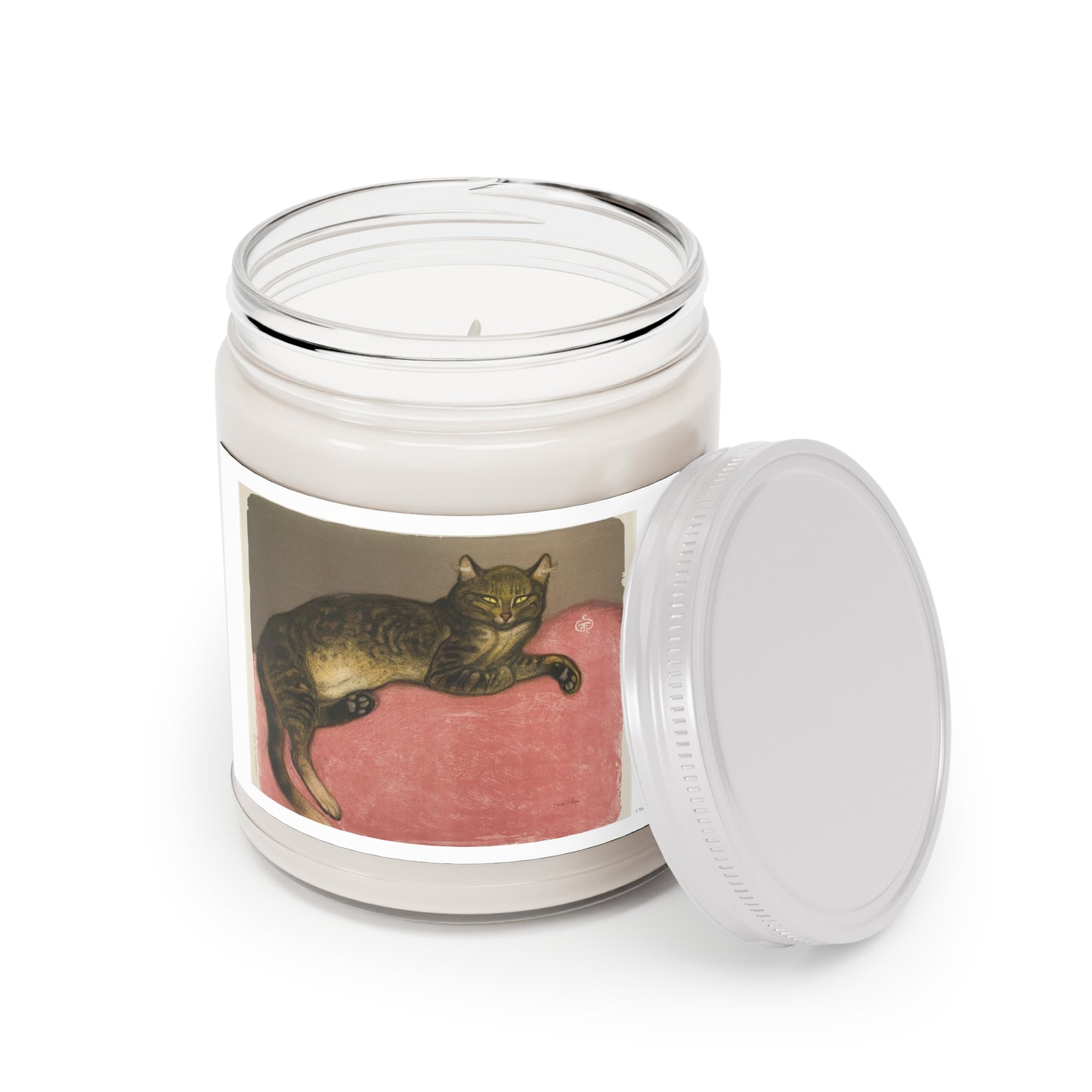 WINTER: CAT ON A CUSHION Scented Candles, 9oz