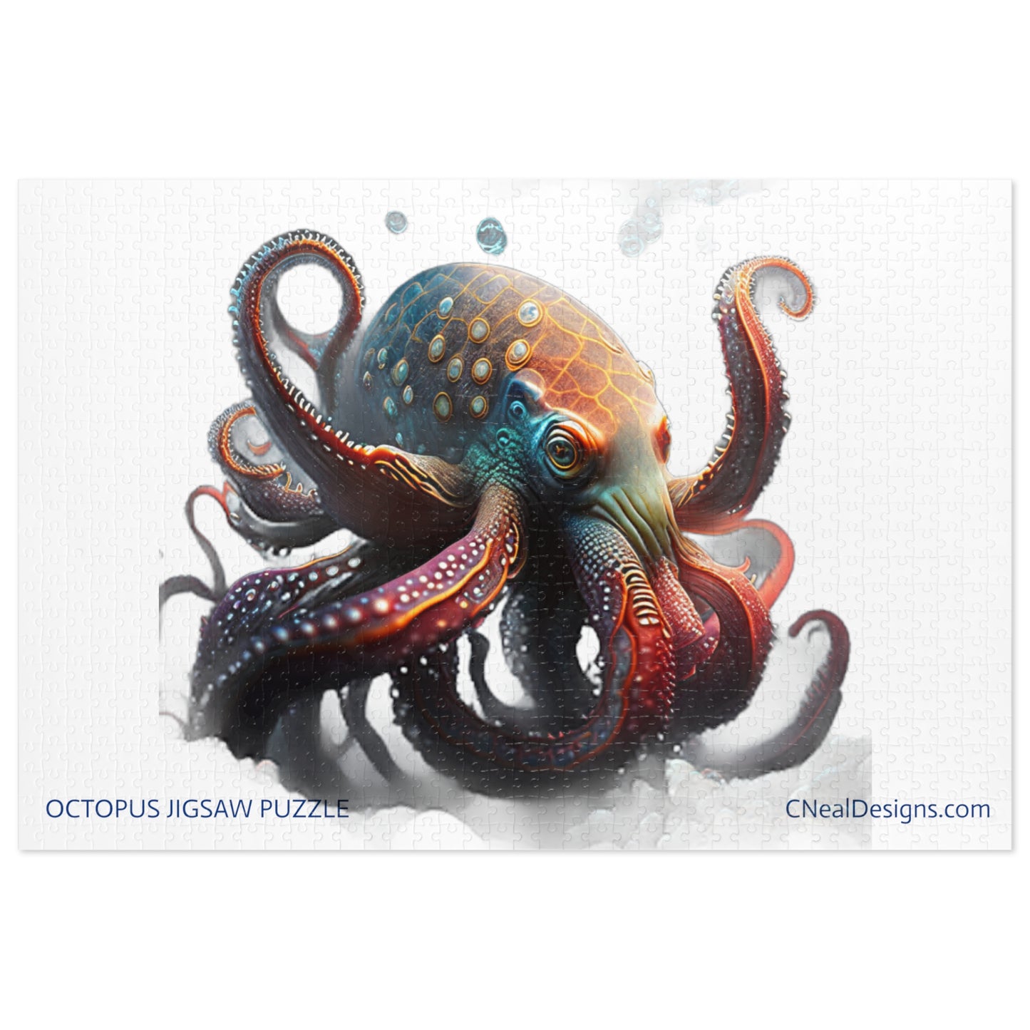 OCTOPUS JIGSAW PUZZLE (30, 110, 252, 500,1000-Piece)