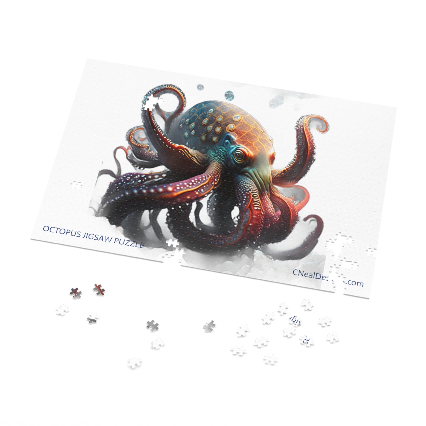 OCTOPUS JIGSAW PUZZLE (30, 110, 252, 500,1000-Piece)