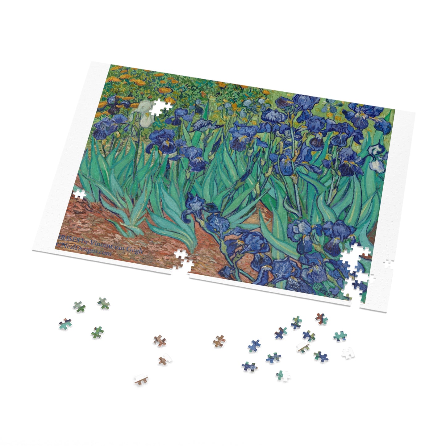 IRISES Vincent van Gogh Jigsaw Puzzle (30, 110, 252, 500,1000-Piece)