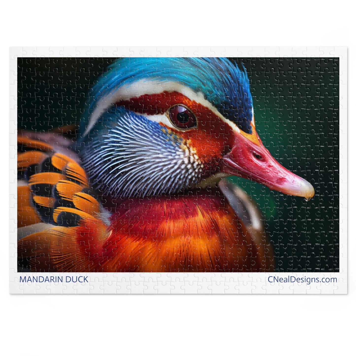 MANDARIN DUCK JIGSAW PUZZLE (30, 110, 252, 500,1000-Piece)