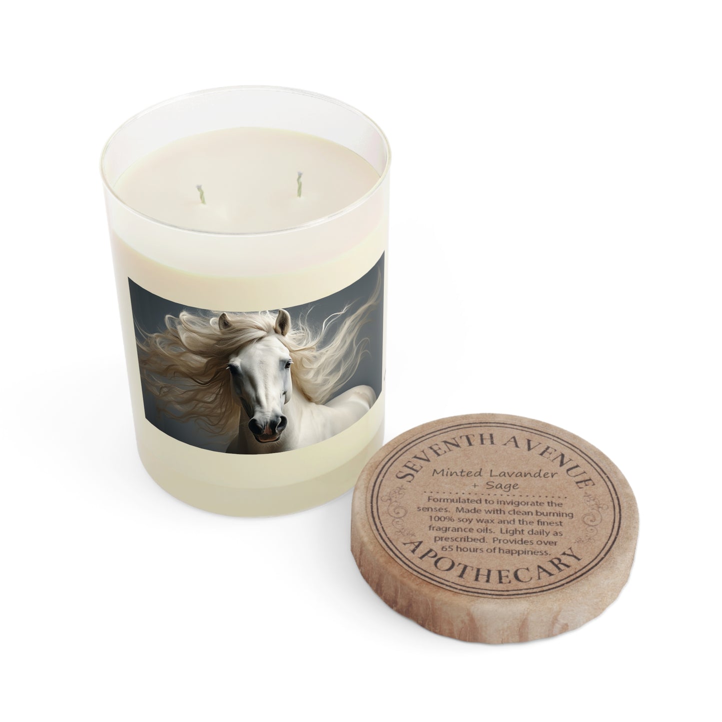 PALE BEAUTY Scented Candle - Full Glass, 11oz