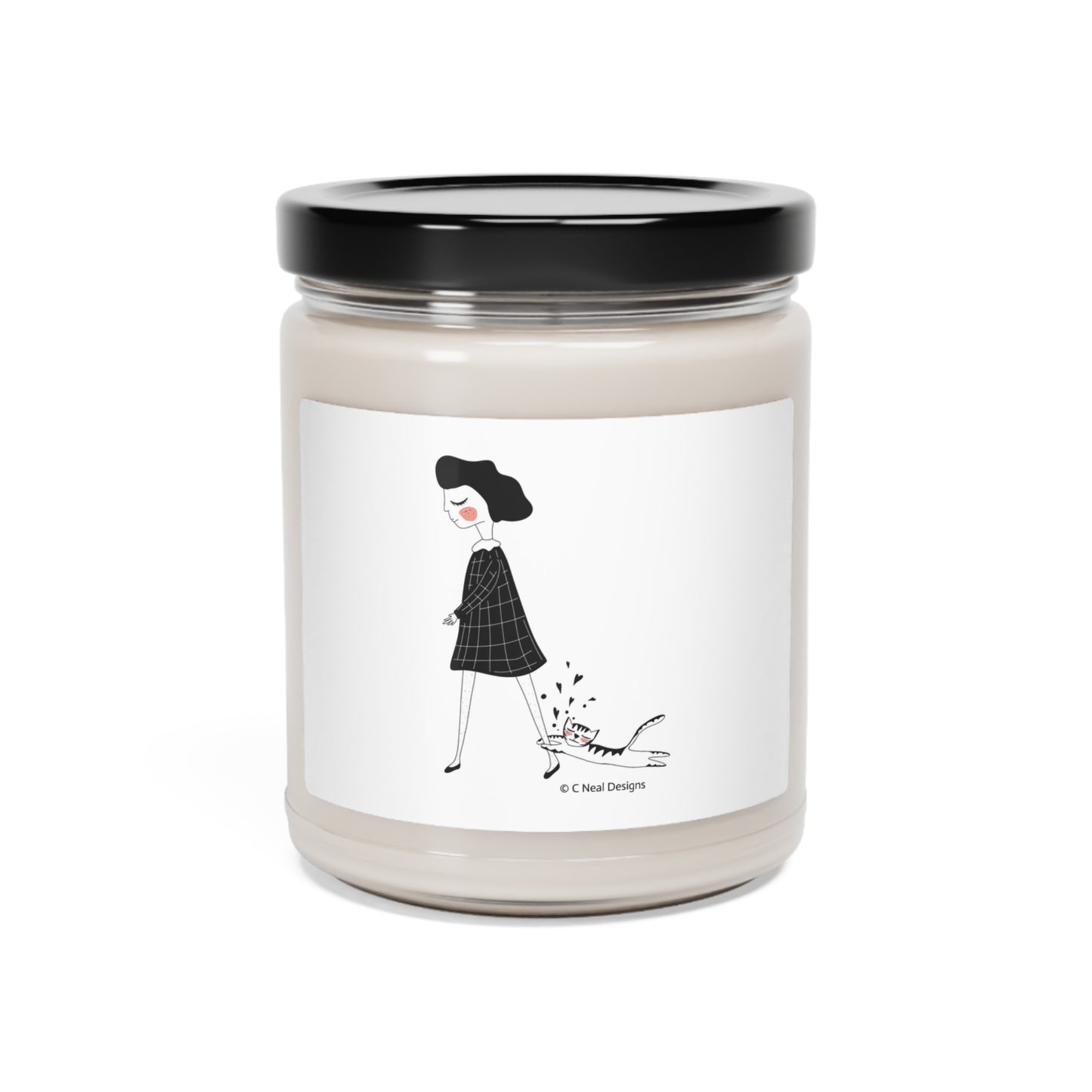 BoBo Scented Soy Candle, 9 oz