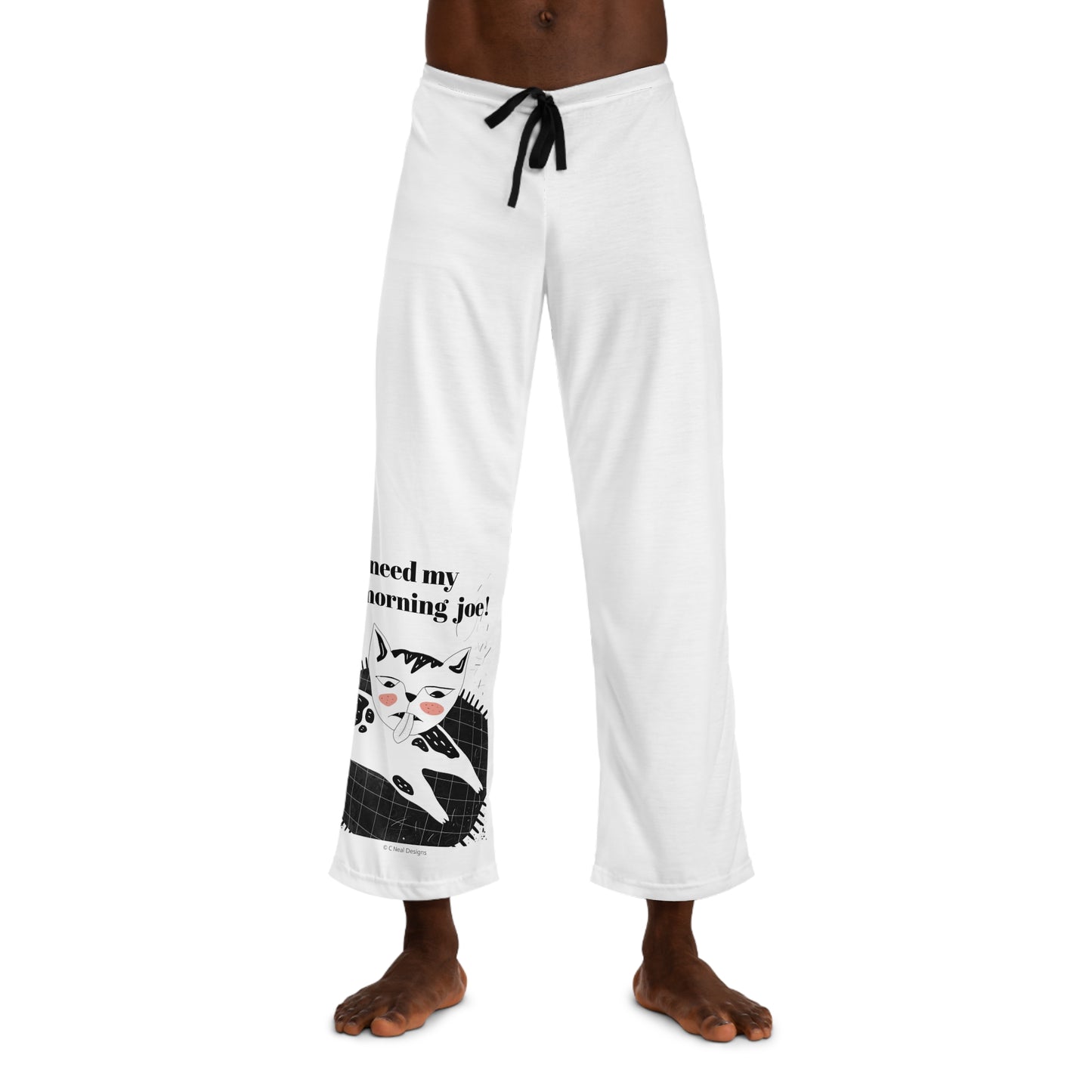 Morning Joe Pajama Pants, White