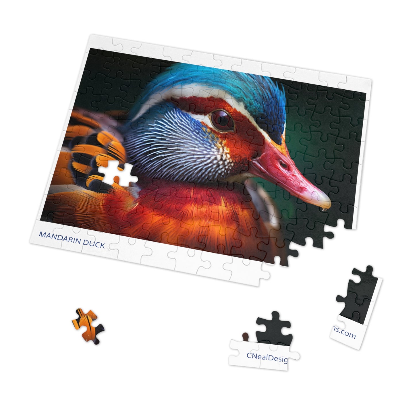 MANDARIN DUCK JIGSAW PUZZLE (30, 110, 252, 500,1000-Piece)