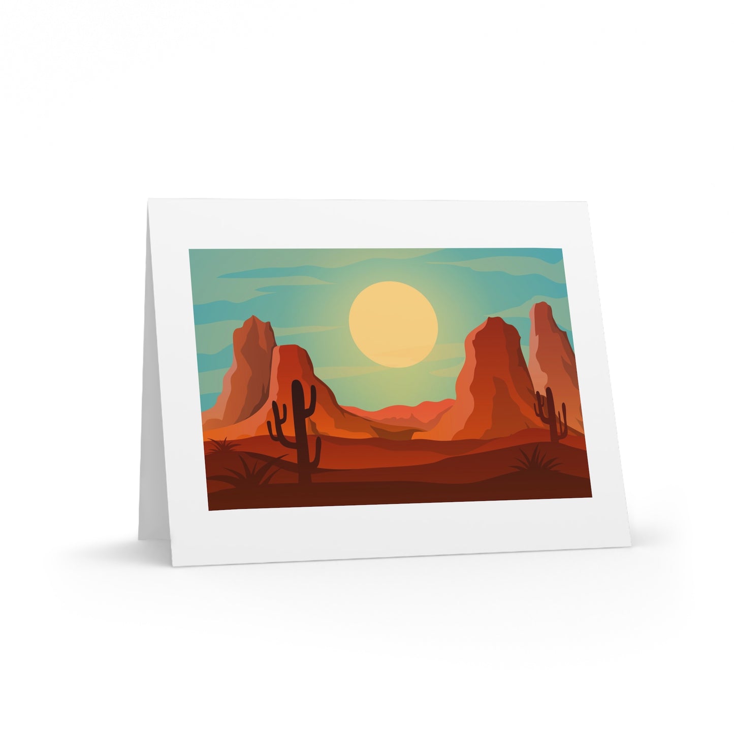 SOUTHWESTERN DESERT Greeting Cards (8, 16, and 24 pcs)