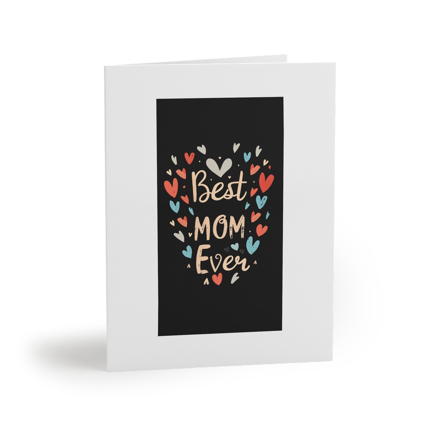 BEST MOM EVER Greeting cards (8, 16, and 24 pcs)