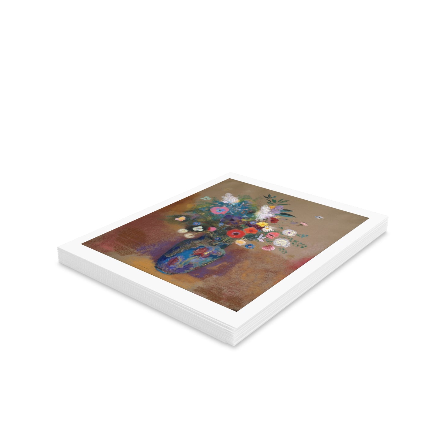 BOUQUET OF FLOWERS Greeting cards (8, 16, and 24 pcs)