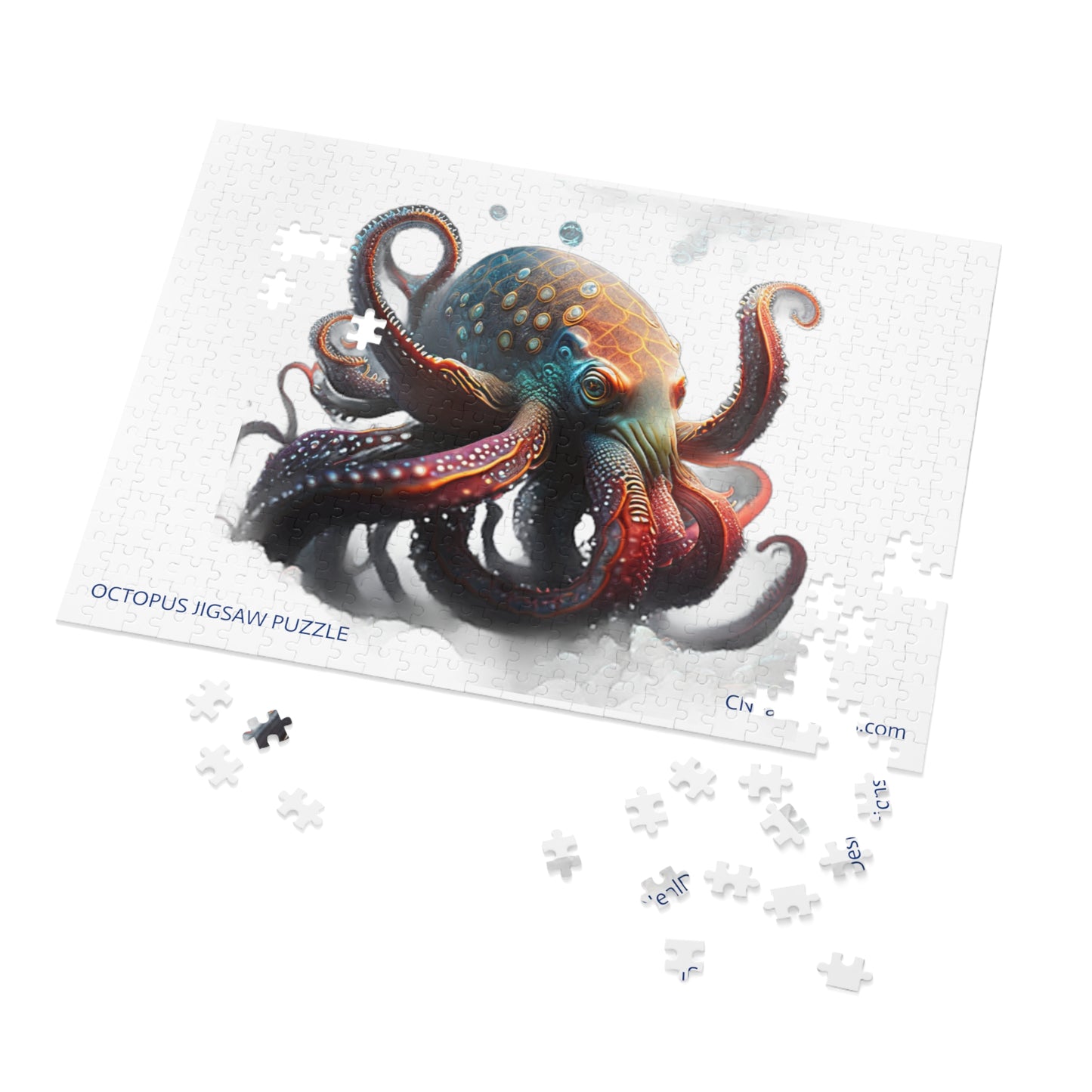 OCTOPUS JIGSAW PUZZLE (30, 110, 252, 500,1000-Piece)