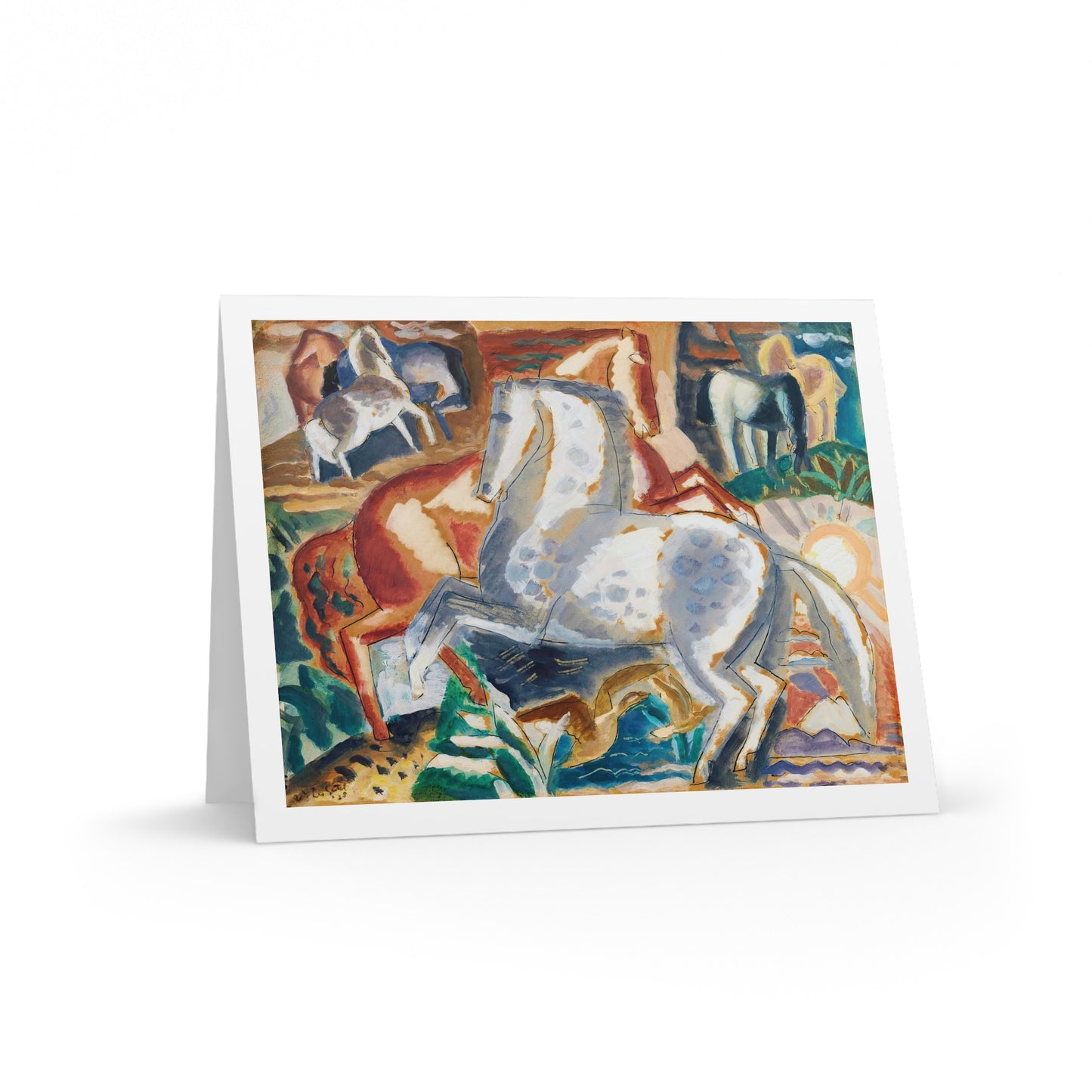 PRINCELY HORSES Greeting cards (8, 16, and 24 pcs)