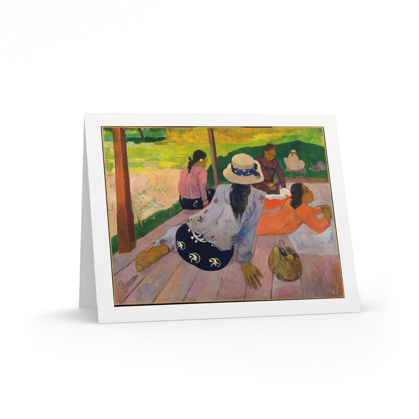 THE SIESTA Paul Gauguin Greeting Cards (8, 16, and 24 pcs)