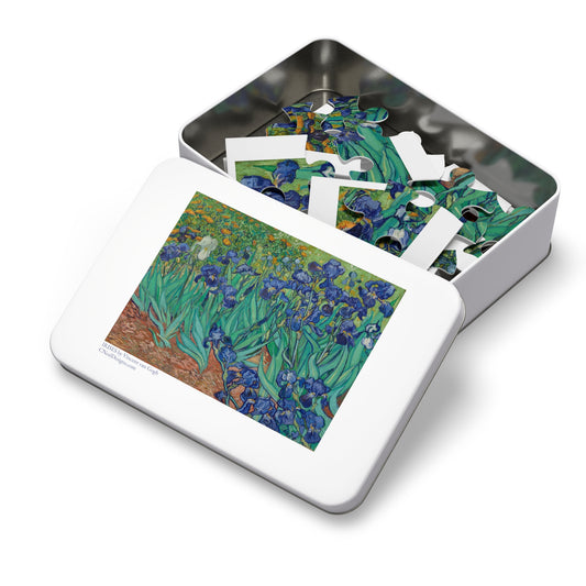 IRISES Vincent van Gogh Jigsaw Puzzle (30, 110, 252, 500,1000-Piece)