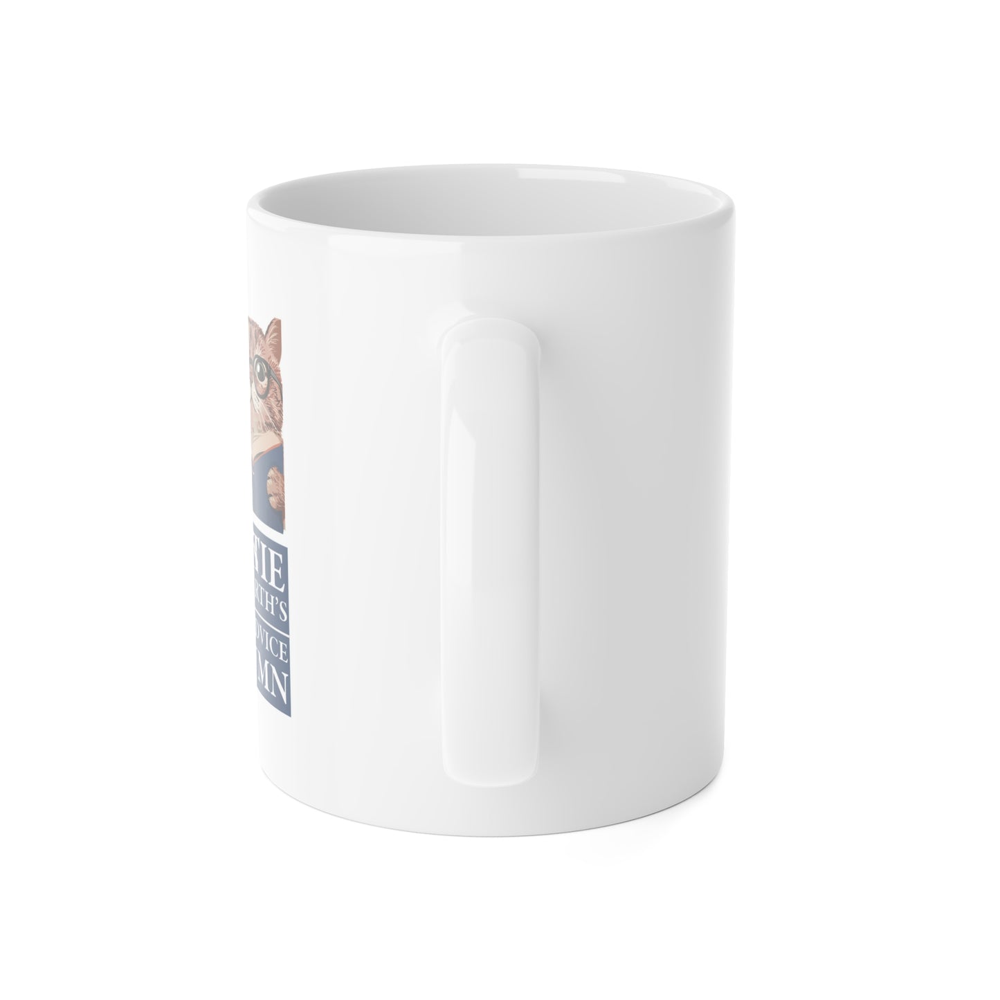 AUNTIE PAWSWORTH White Ceramic Mug, 11oz