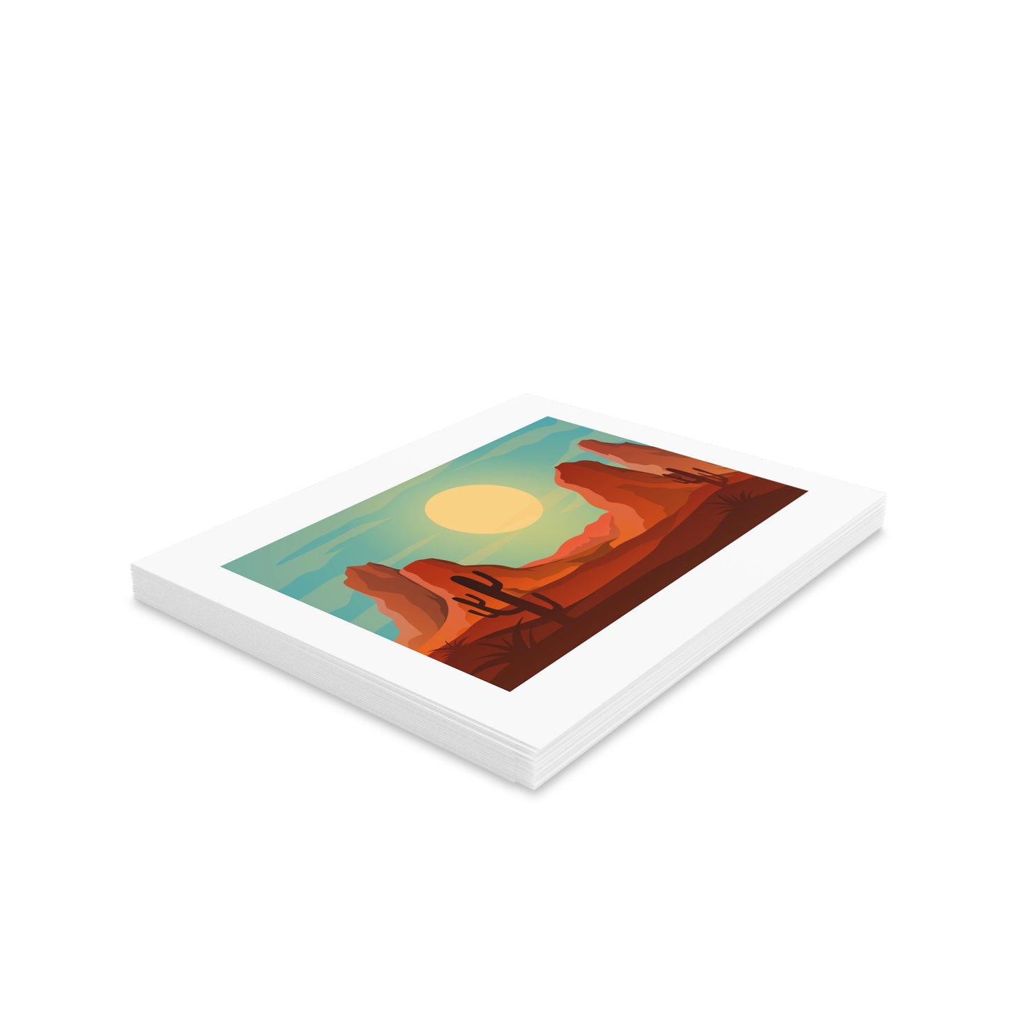 SOUTHWESTERN DESERT Greeting Cards (8, 16, and 24 pcs)