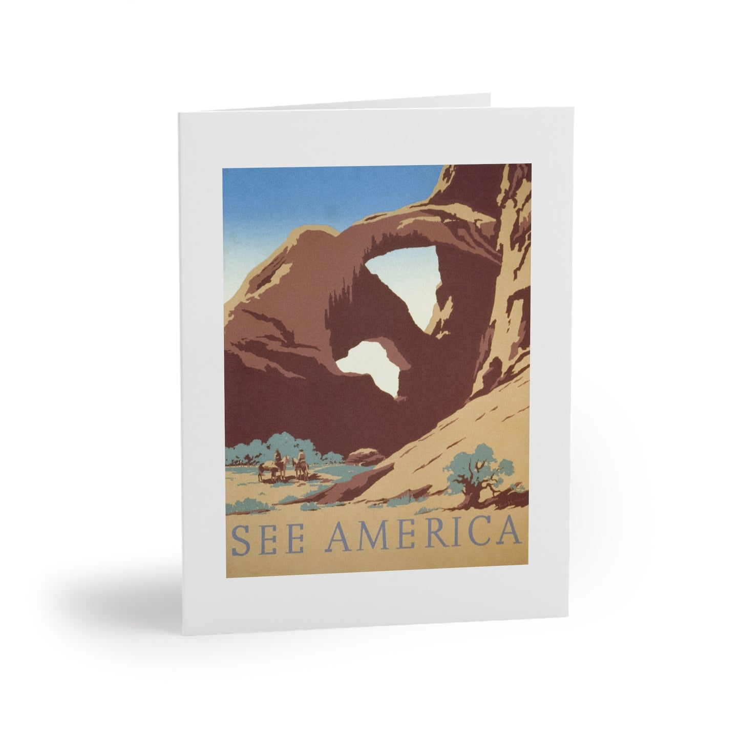 SEE AMERICA Greeting cards (8, 16, and 24 pcs)