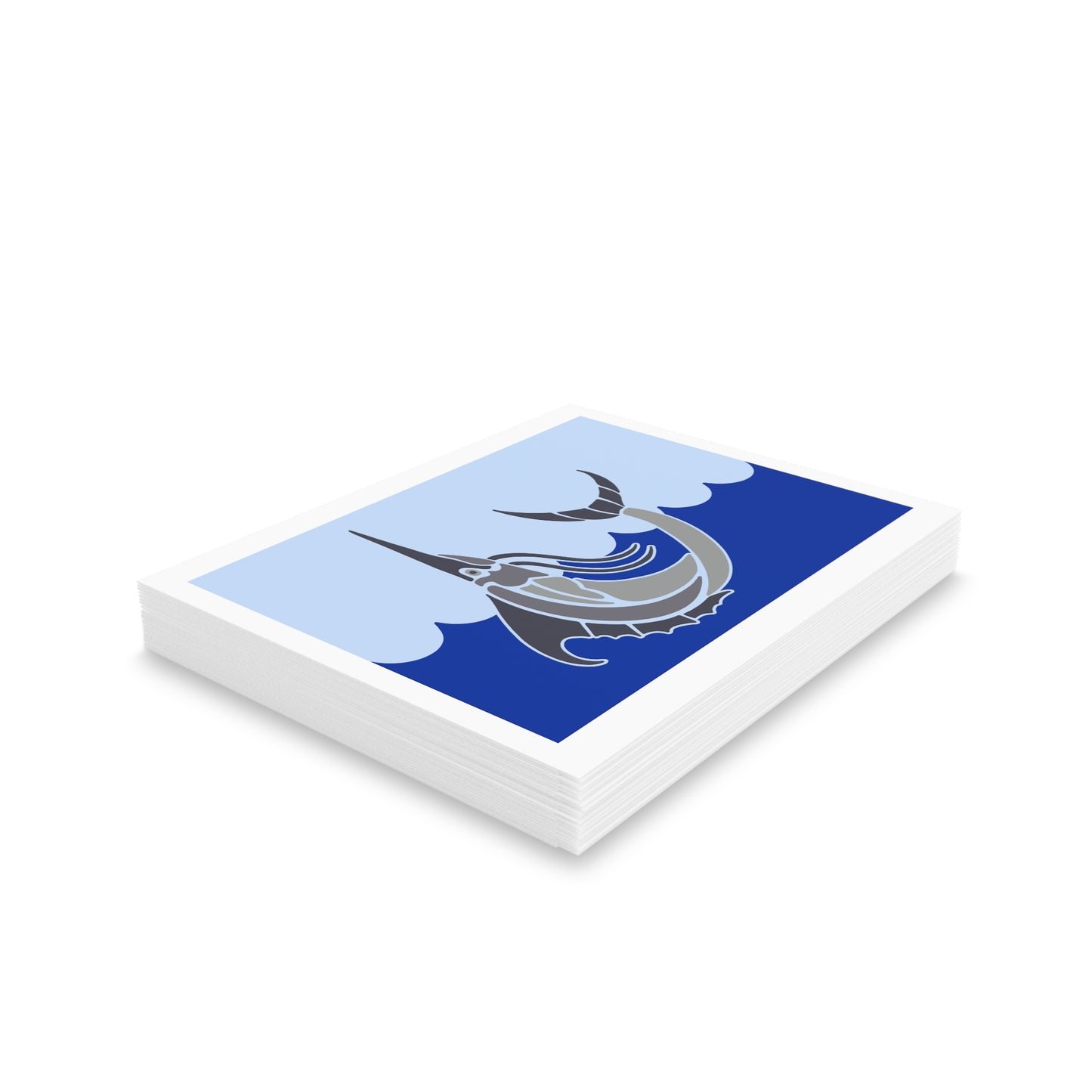 BLUE MARLIN Greeting Cards