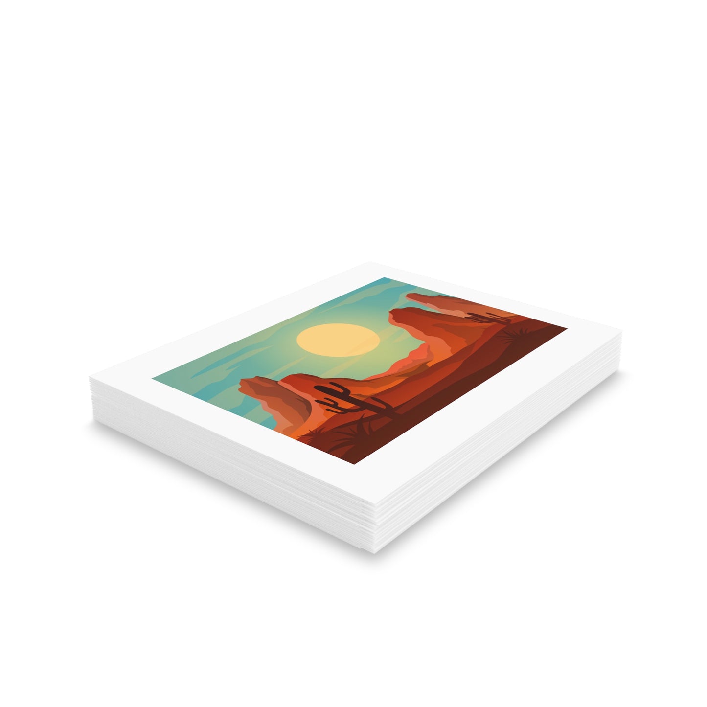 SOUTHWESTERN DESERT Greeting Cards (8, 16, and 24 pcs)