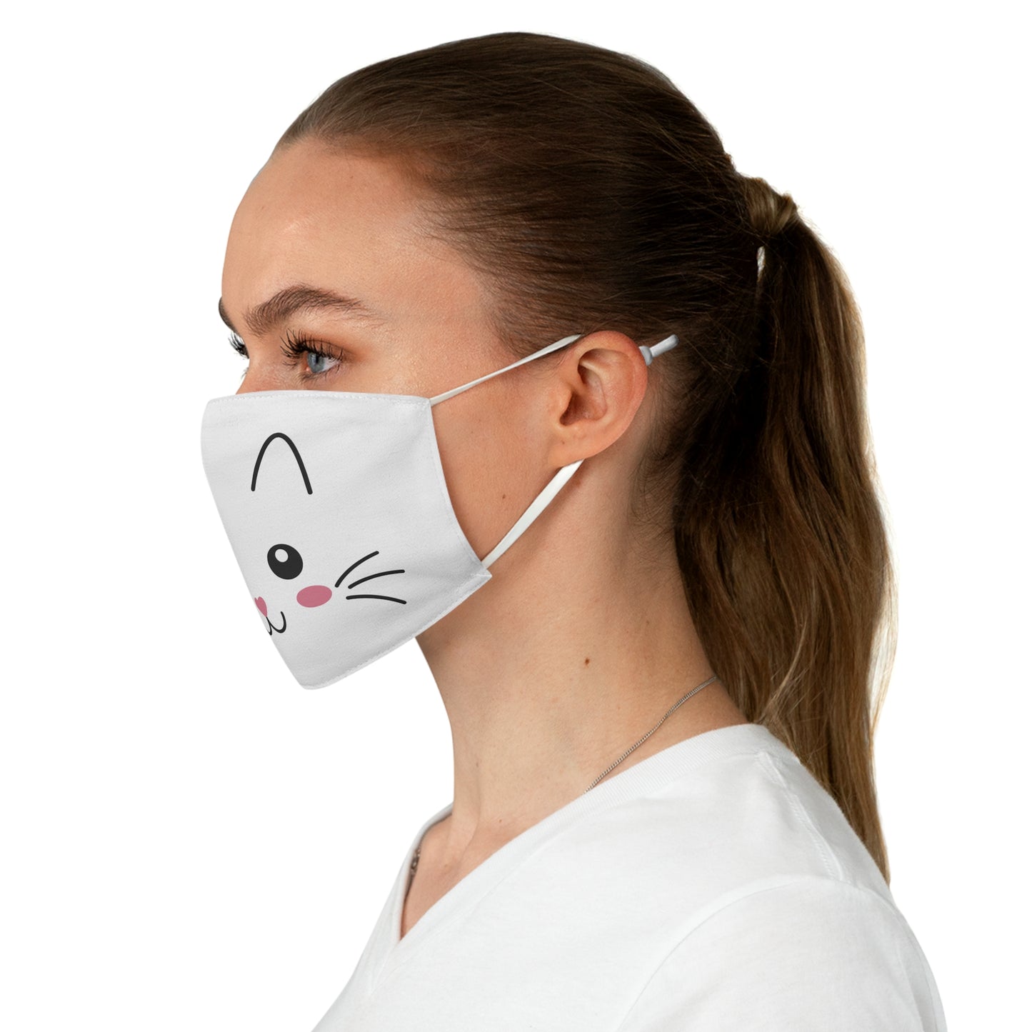 FABRIC FACE MASK - Cat Face