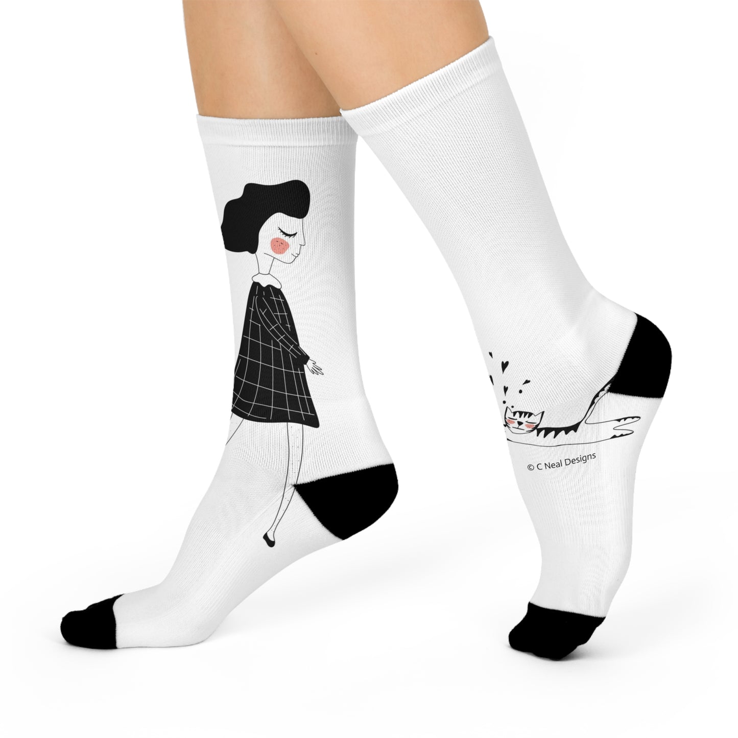 BoBo Cushioned Crew Socks