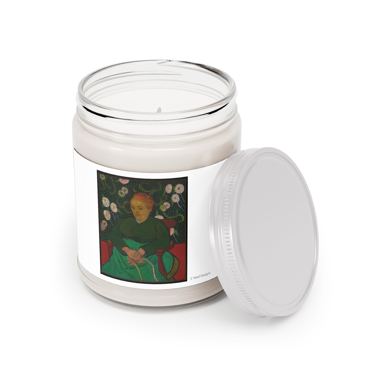 WOMAN ROCKING A CRADLE Vincent van Gogh Scented Candles, 9oz