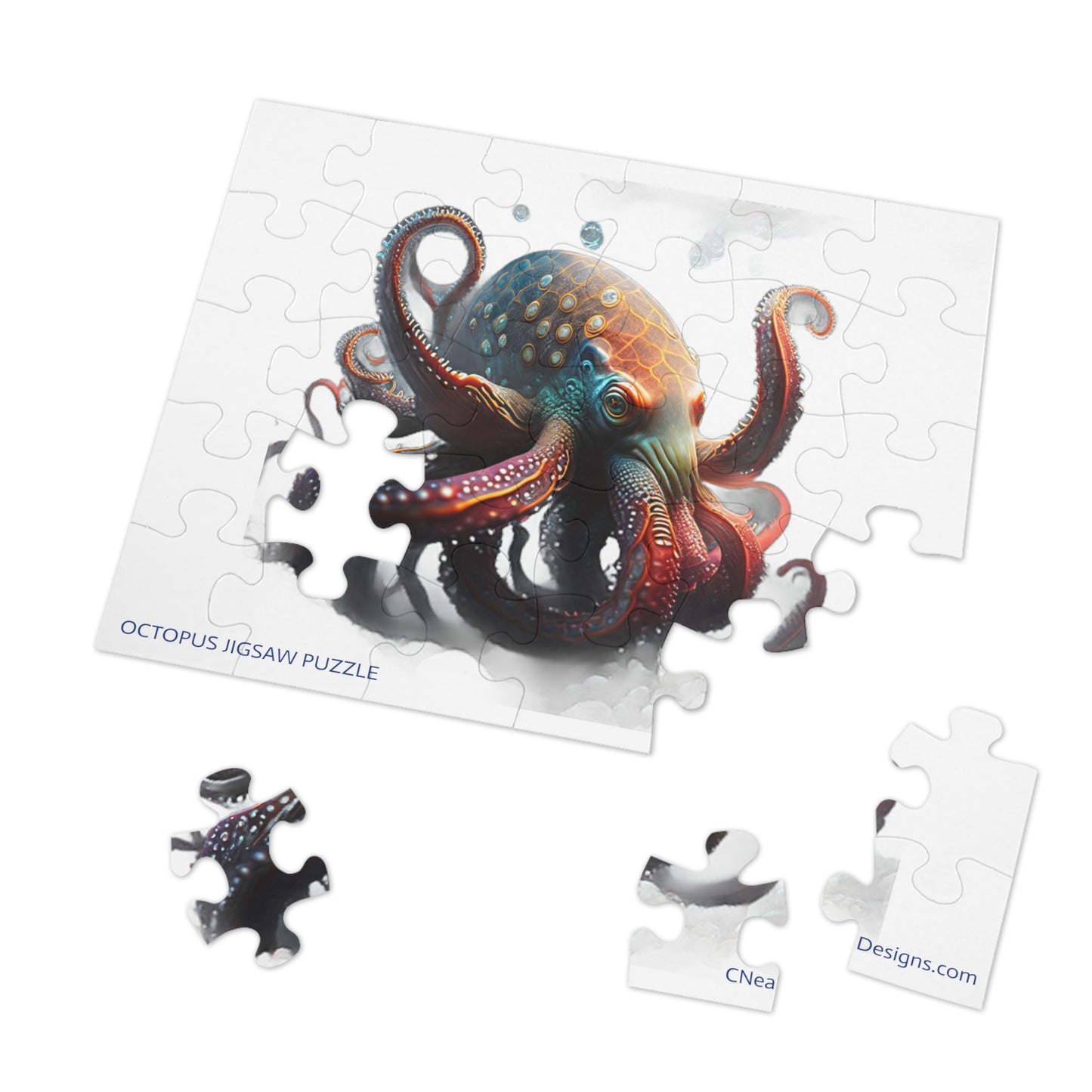 OCTOPUS JIGSAW PUZZLE (30, 110, 252, 500,1000-Piece)