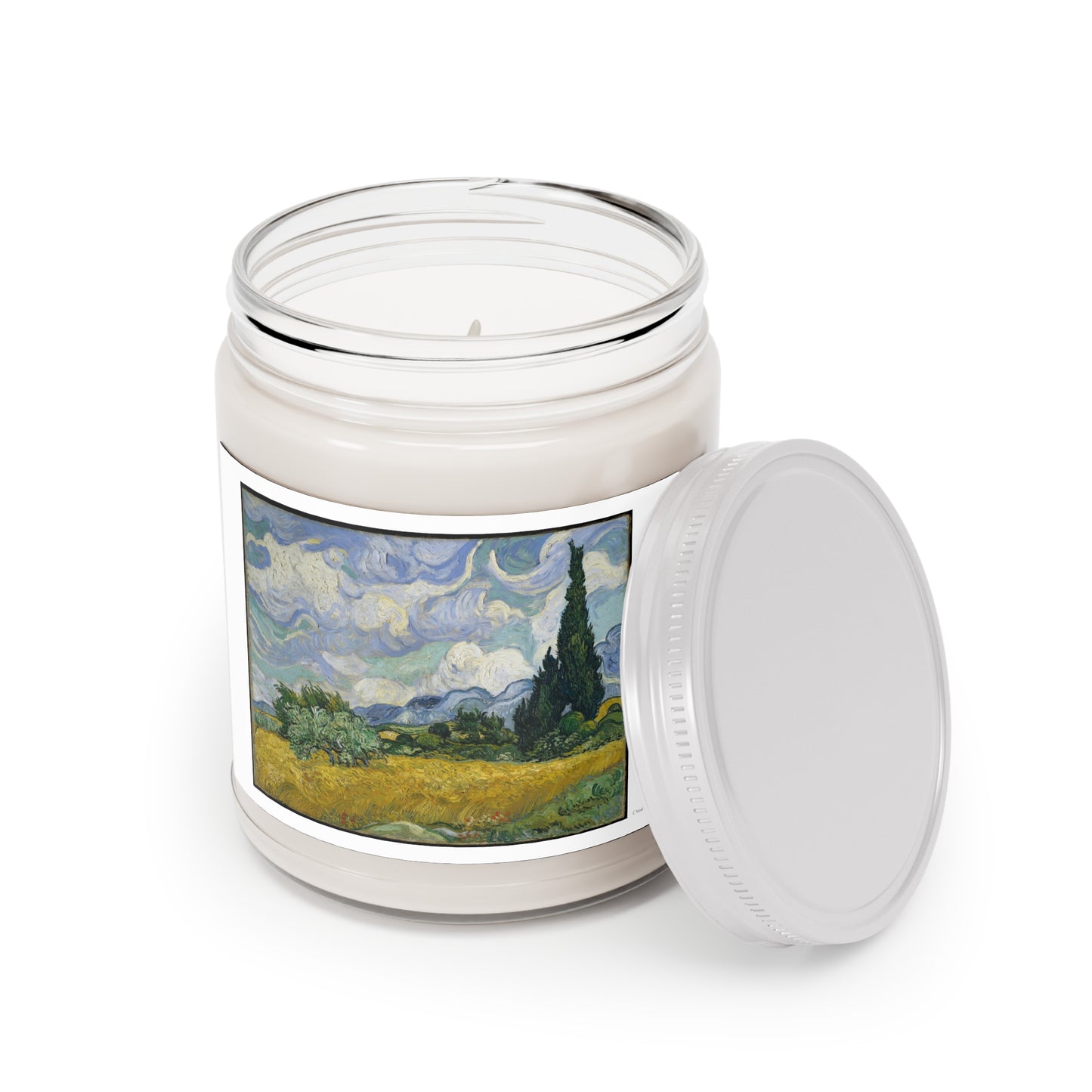 WHEAT FIELD WITH CYPRESSES Vincent van Gogh Scented Candles, 9oz