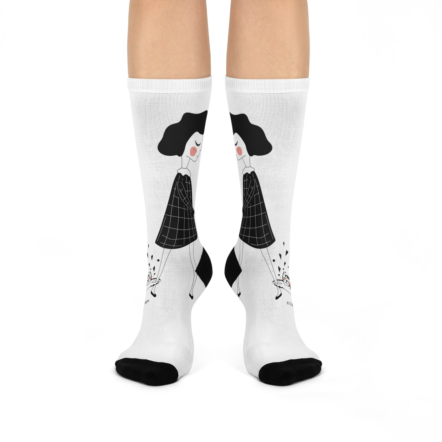 BoBo Cushioned Crew Socks