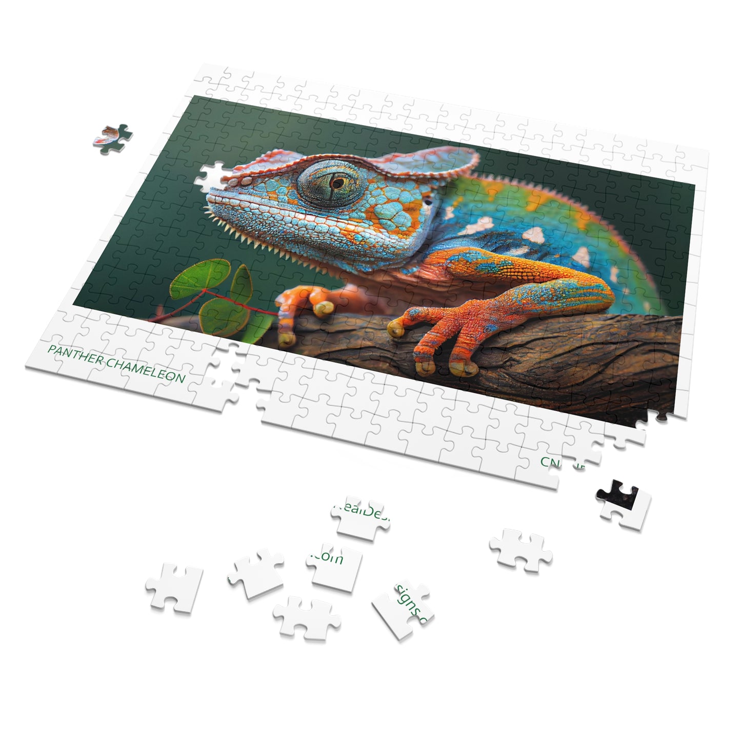 PANTHER CHAMELEON Jigsaw Puzzle (30, 110, 252, 500,1000-Piece)