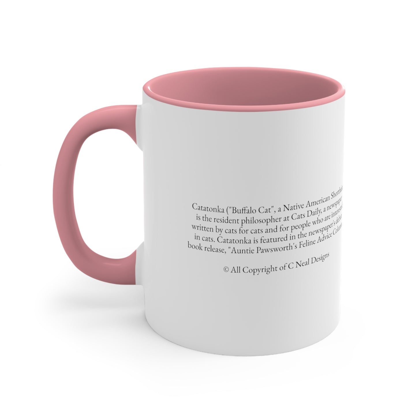 Catatonka Mush Mug, 11oz Pink