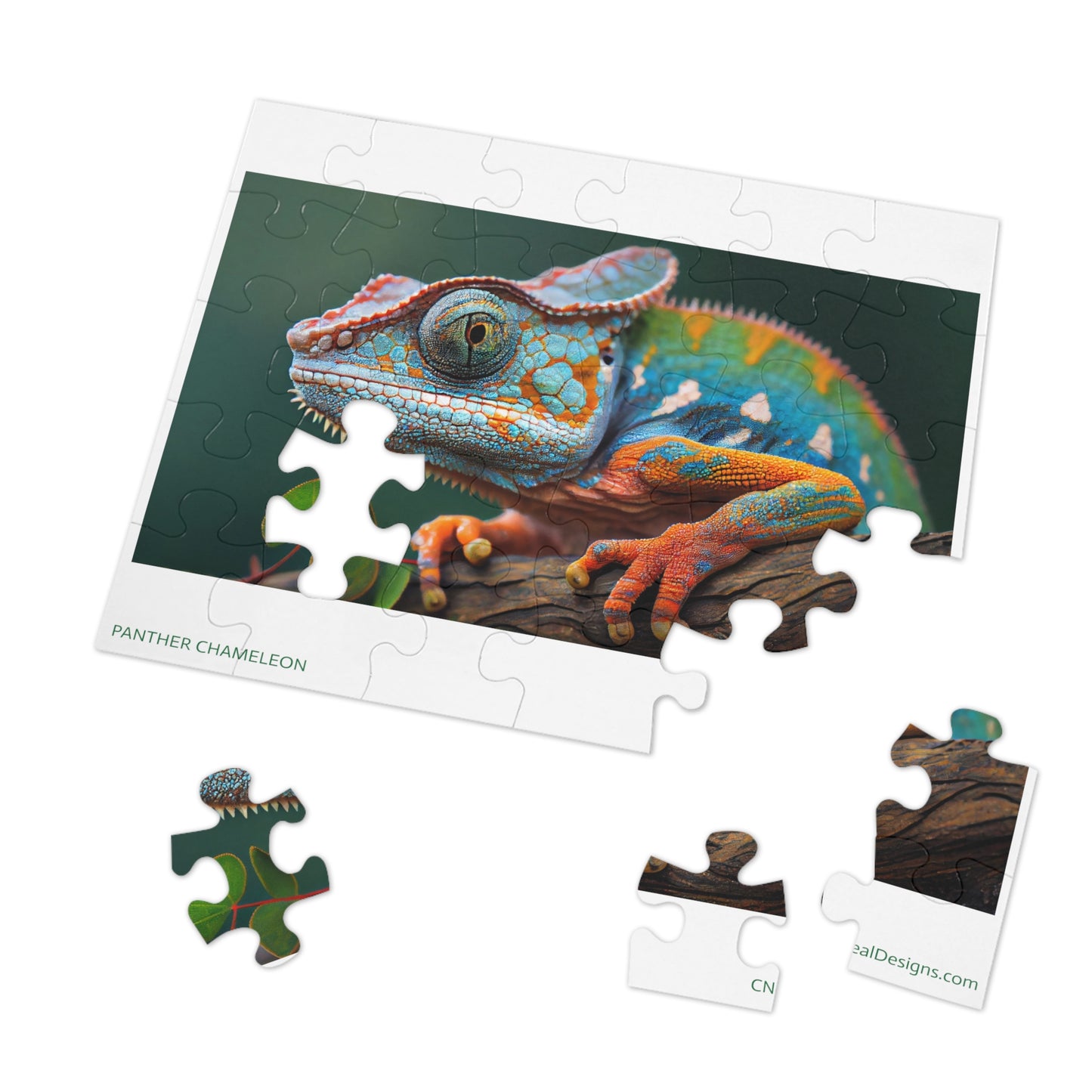 PANTHER CHAMELEON Jigsaw Puzzle (30, 110, 252, 500,1000-Piece)