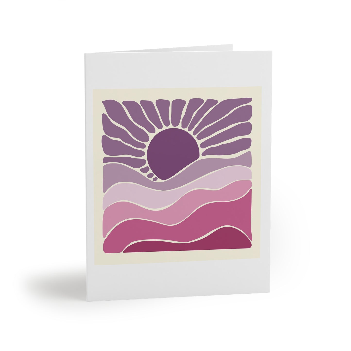 SUN AND EARTH Greeting Cards