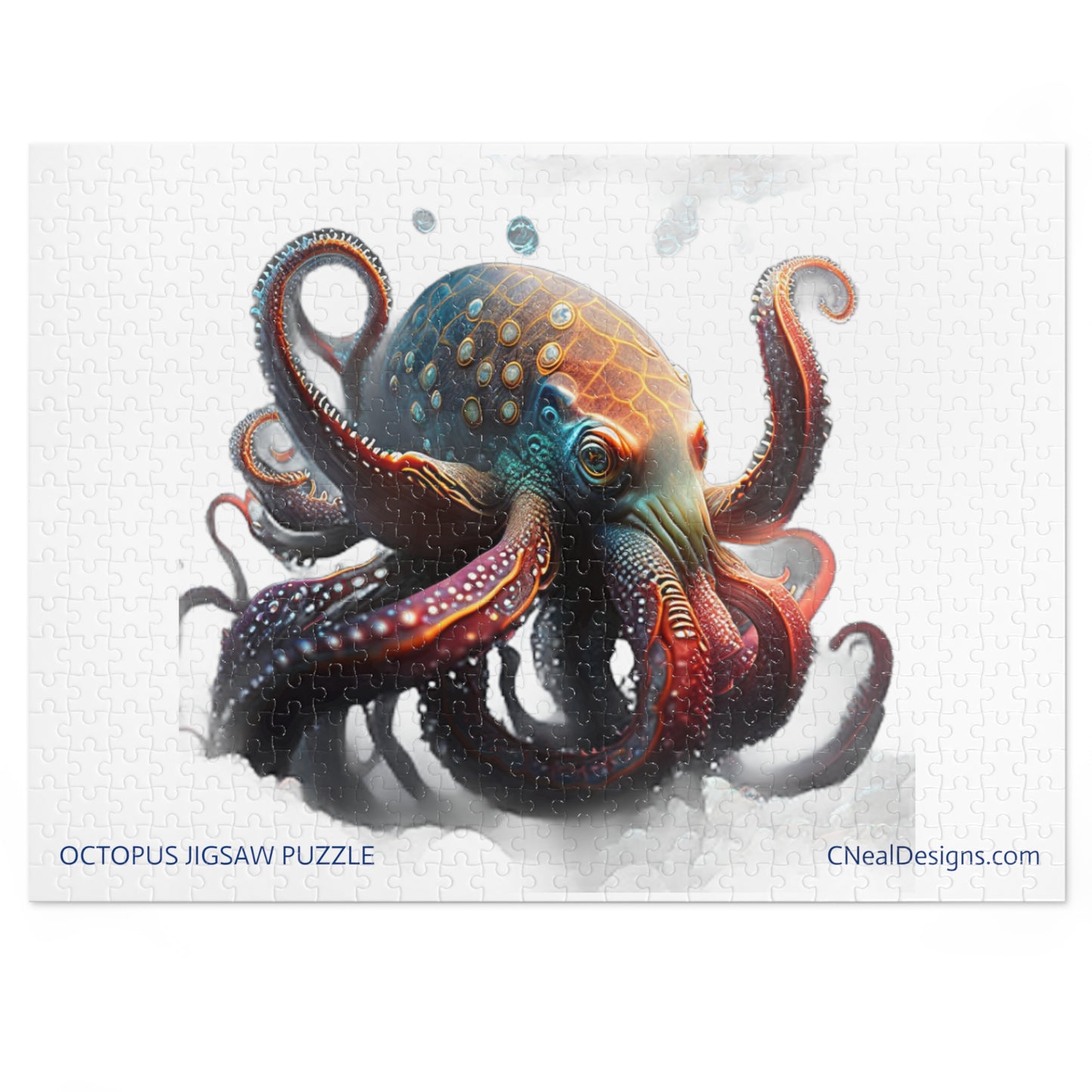 OCTOPUS JIGSAW PUZZLE (30, 110, 252, 500,1000-Piece)