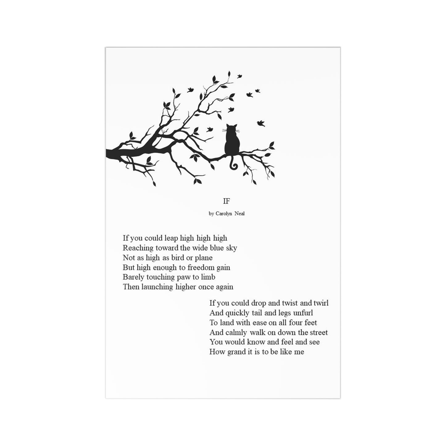 "IF" Poetic Cards (7 pcs)