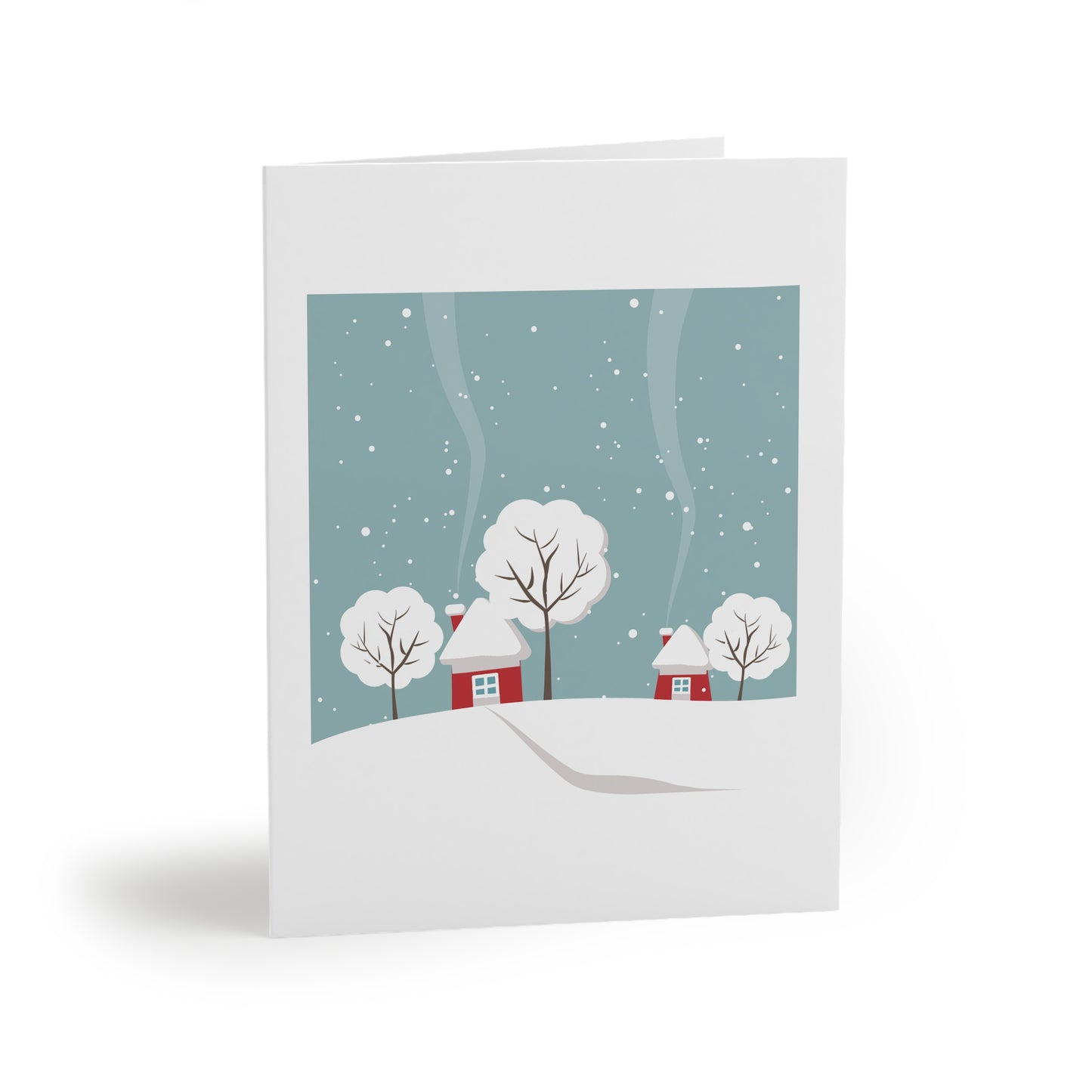 WINTER SCENE Greeting Cards (8, 16, and 24 pcs)